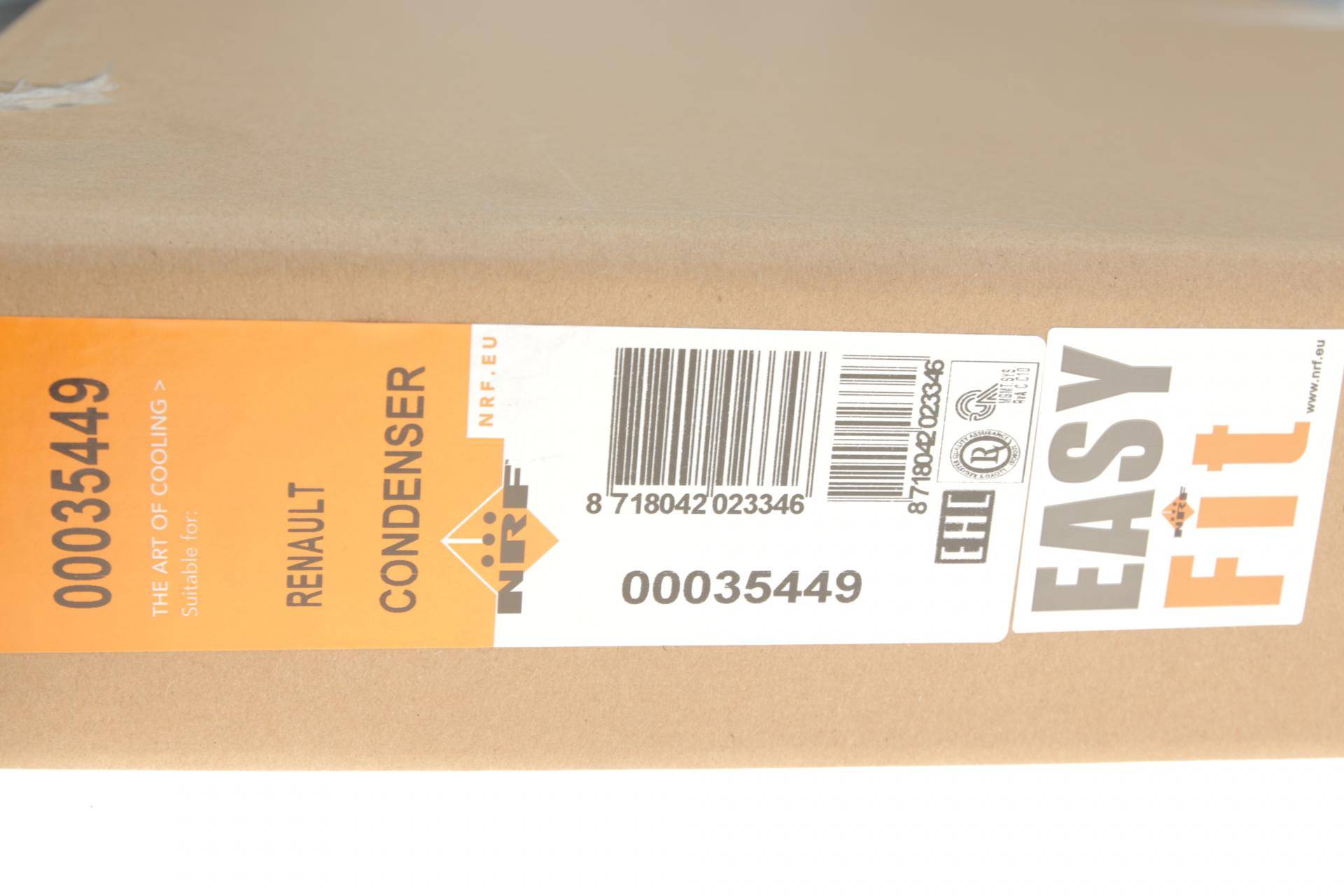 Радіатор кондиціонера Renault Megane II 02-08