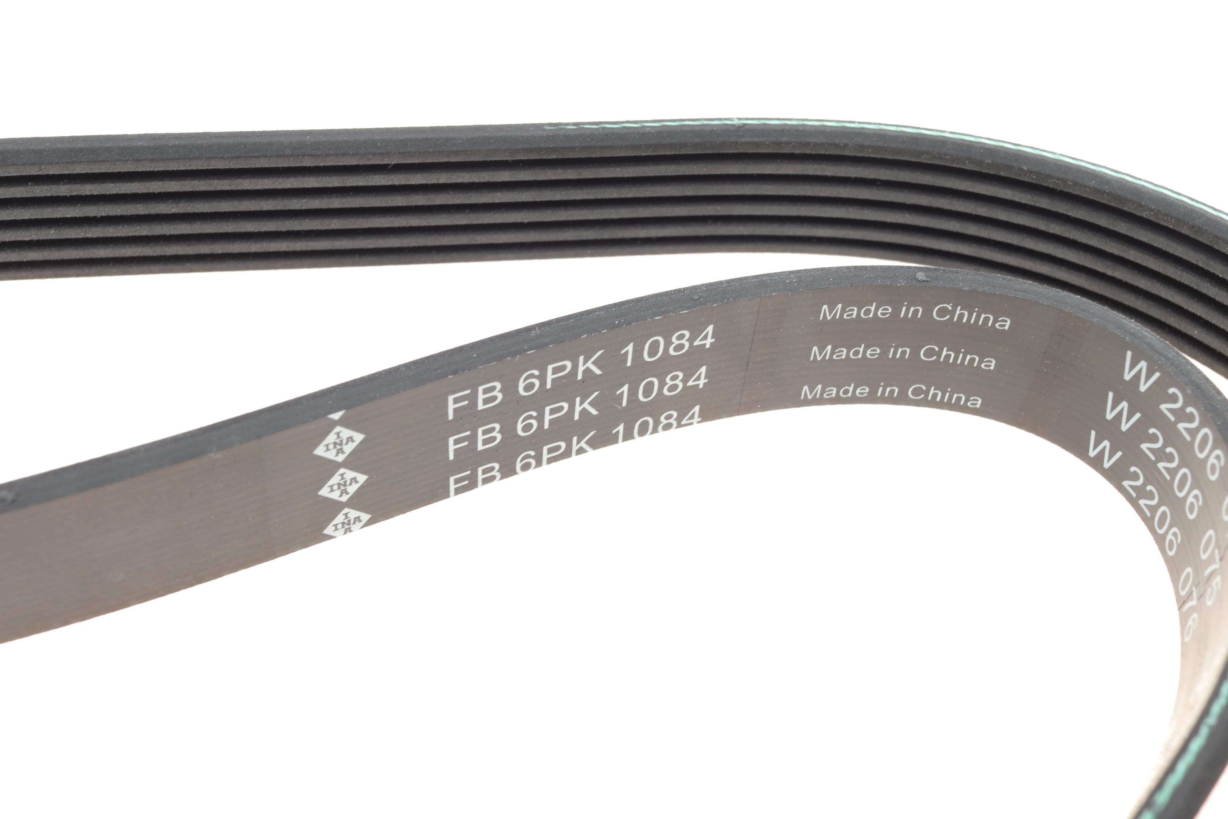 Ремінь генератора VW Golf V/VI/Passat VI/VII/Tiguan/Touran 1.4TSI/FSI/1.6 FSI 03-18 (6PK1084)