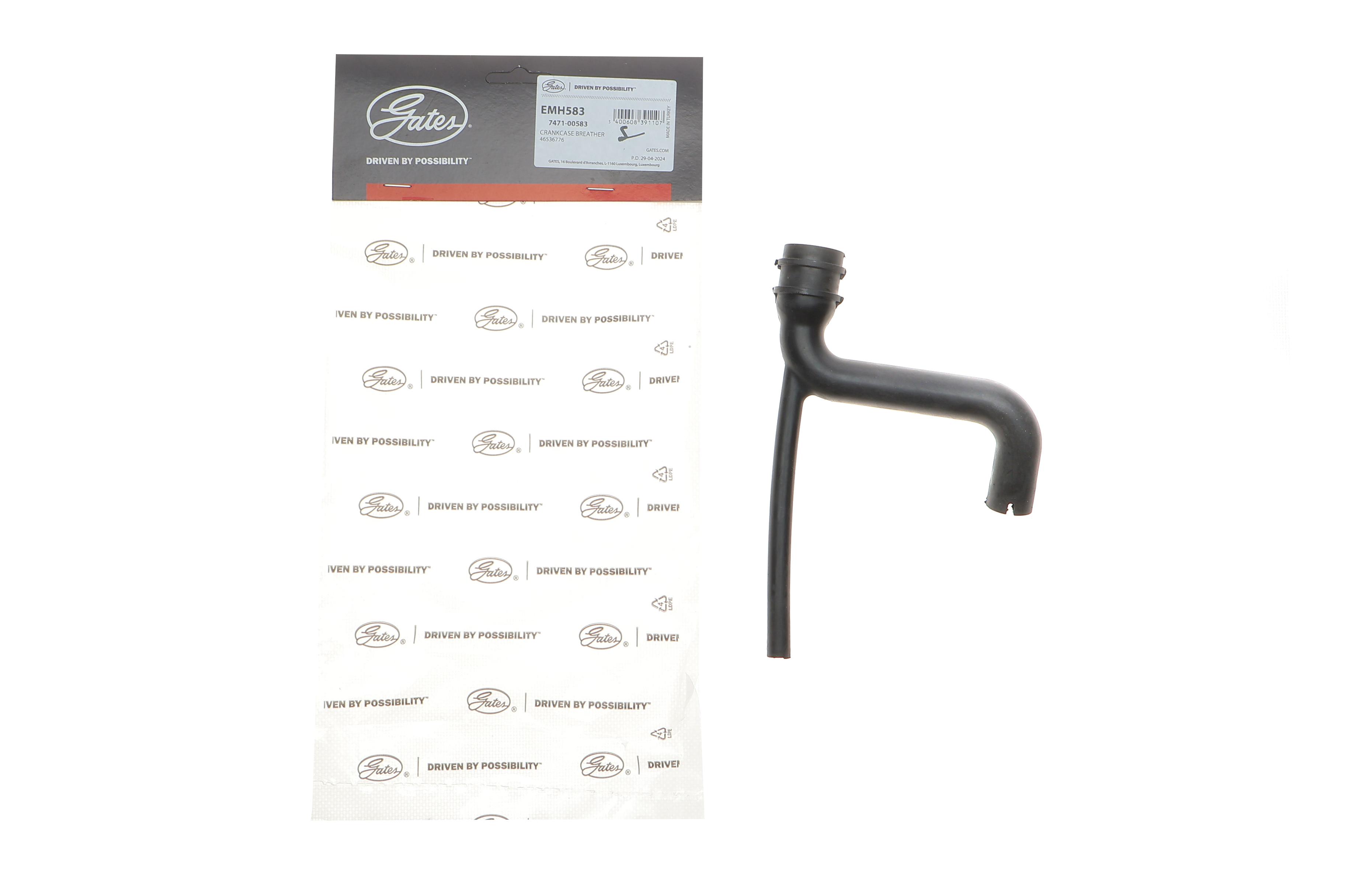 Патрубок вентиляції картера Fiat Doblo 1.2/1.6 01-