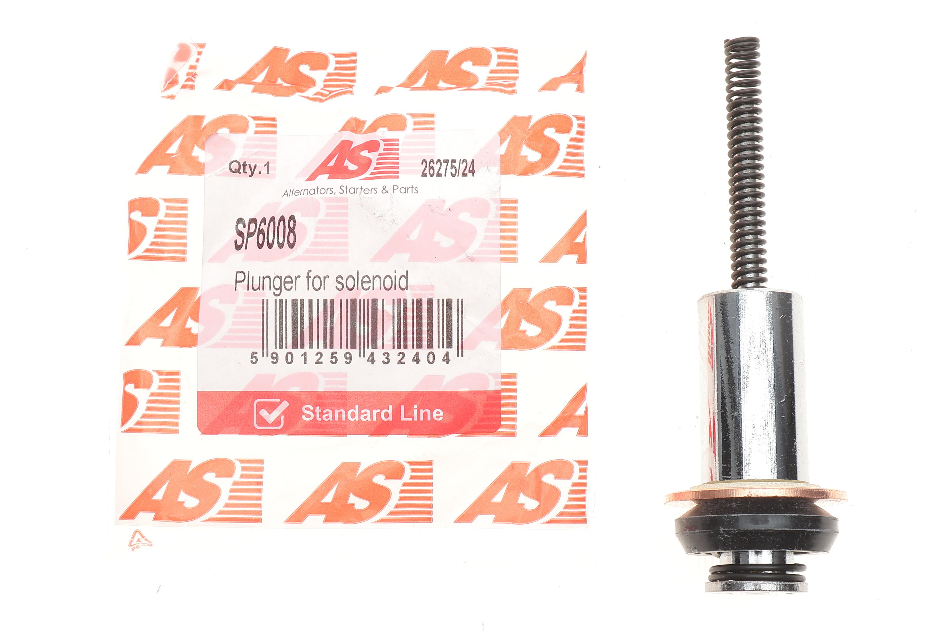 Ремкомплект втягуючого реле стартера (d=36.8mm/L=96.8mm) (плунжер)