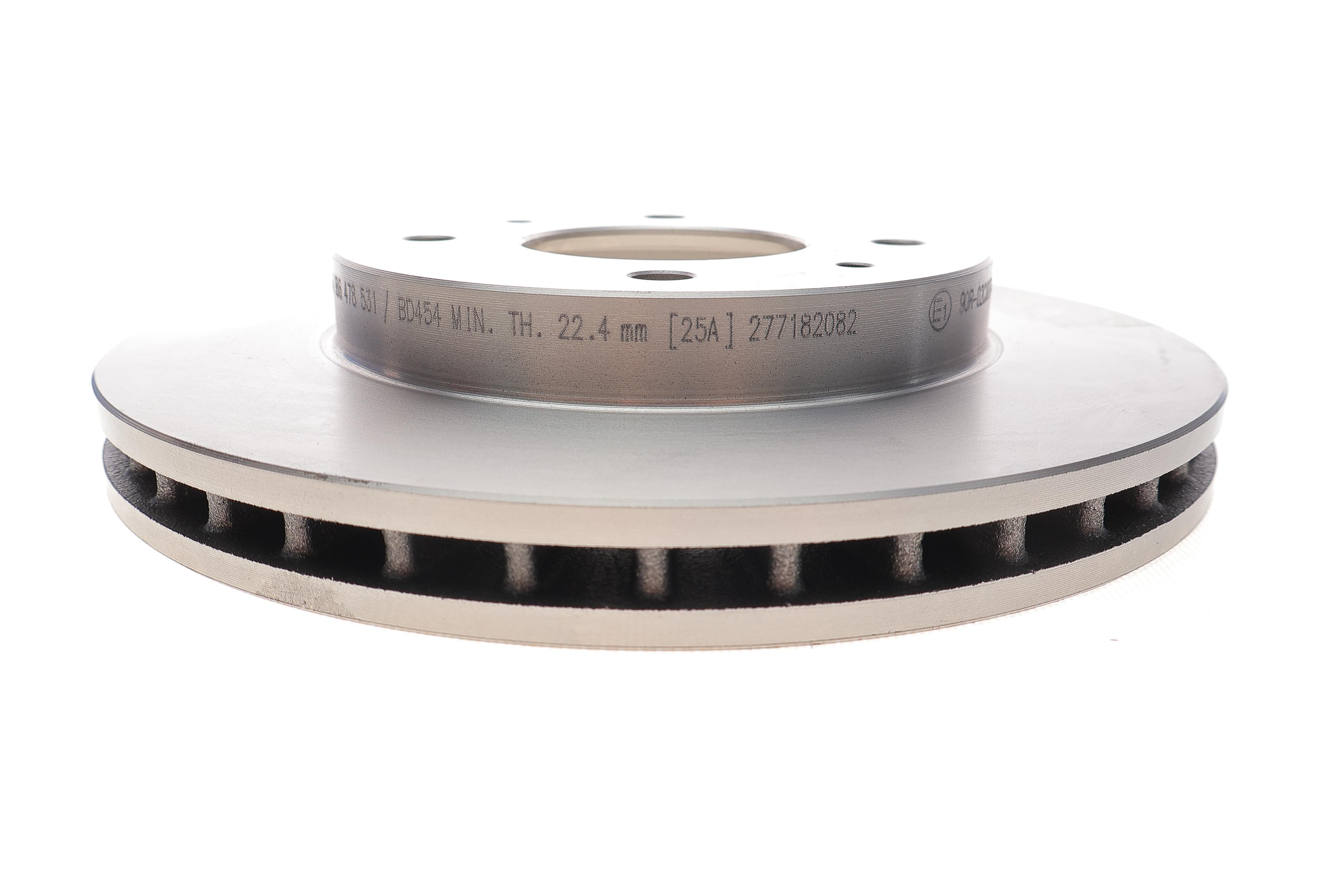 Диск гальмівний (передній) Mitsubishi Galant 87-04/Volvo S40/V40 95-00 (256x24) (з вентиляцією)