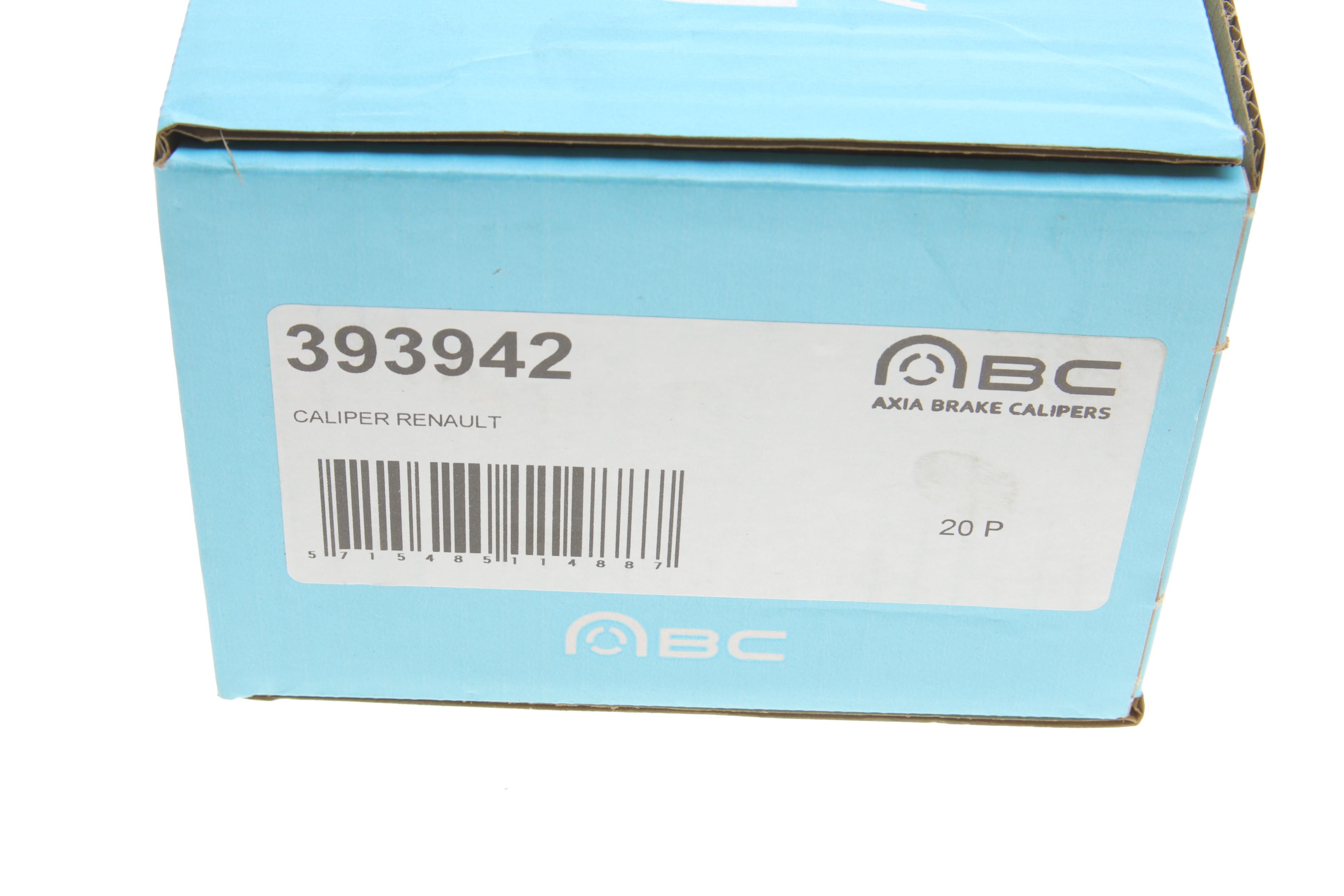 Супорт гальмівний (передній) (L) Renault Scenic II/Megane II 02- (d=54mm) (Ate)