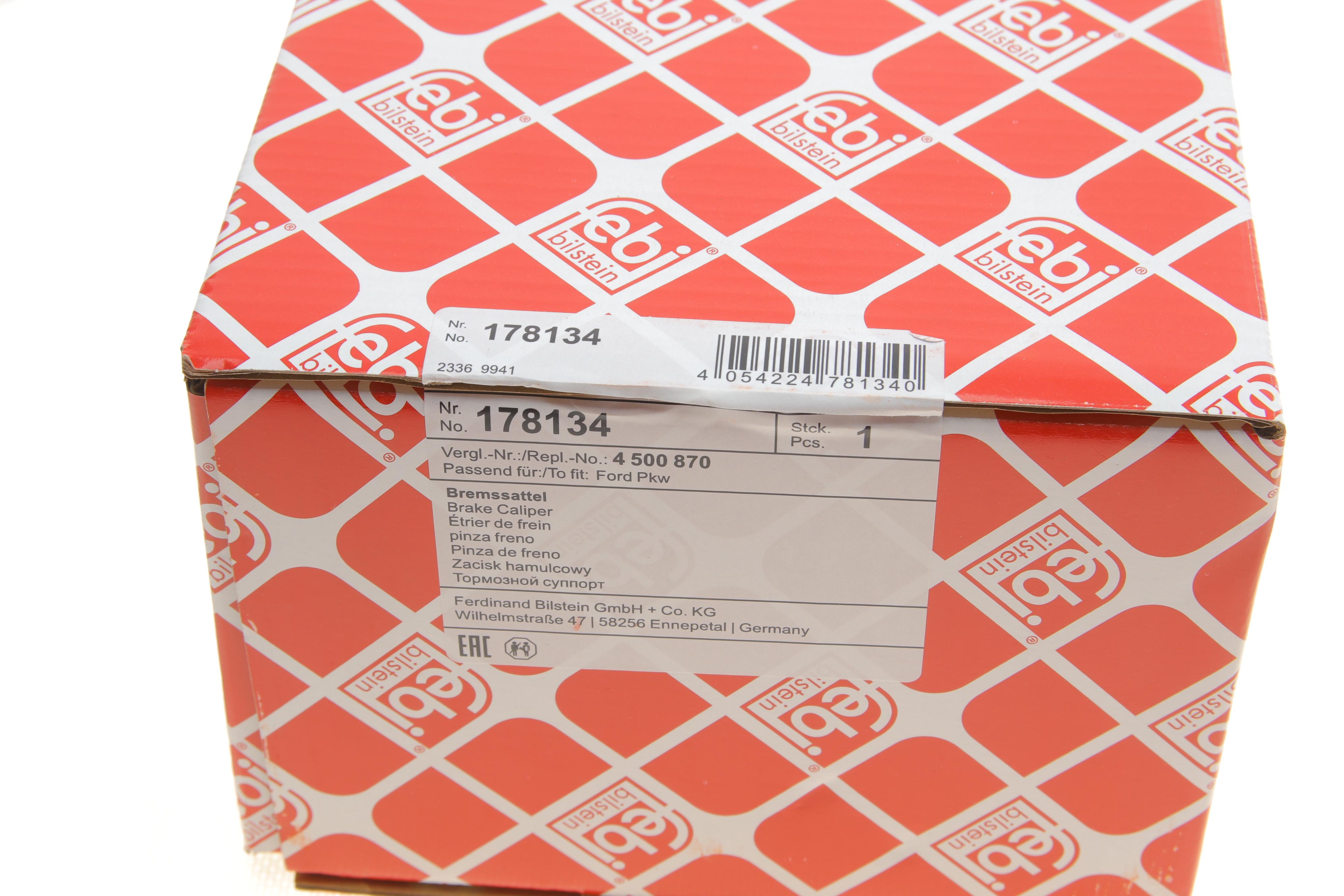 Суппорт тормозной (задний) (L) Ford Transit Connect 02-13