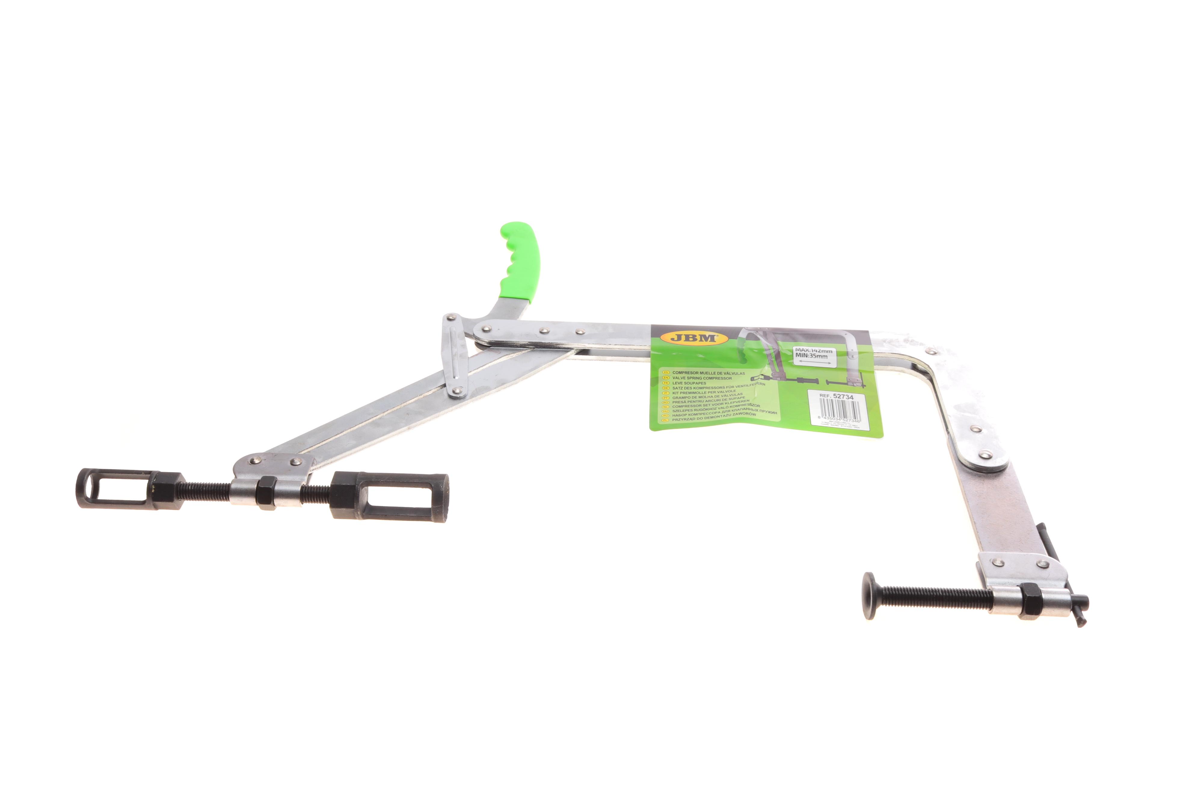 Набір компресора для зняття клапанних пружин (45-145mm)