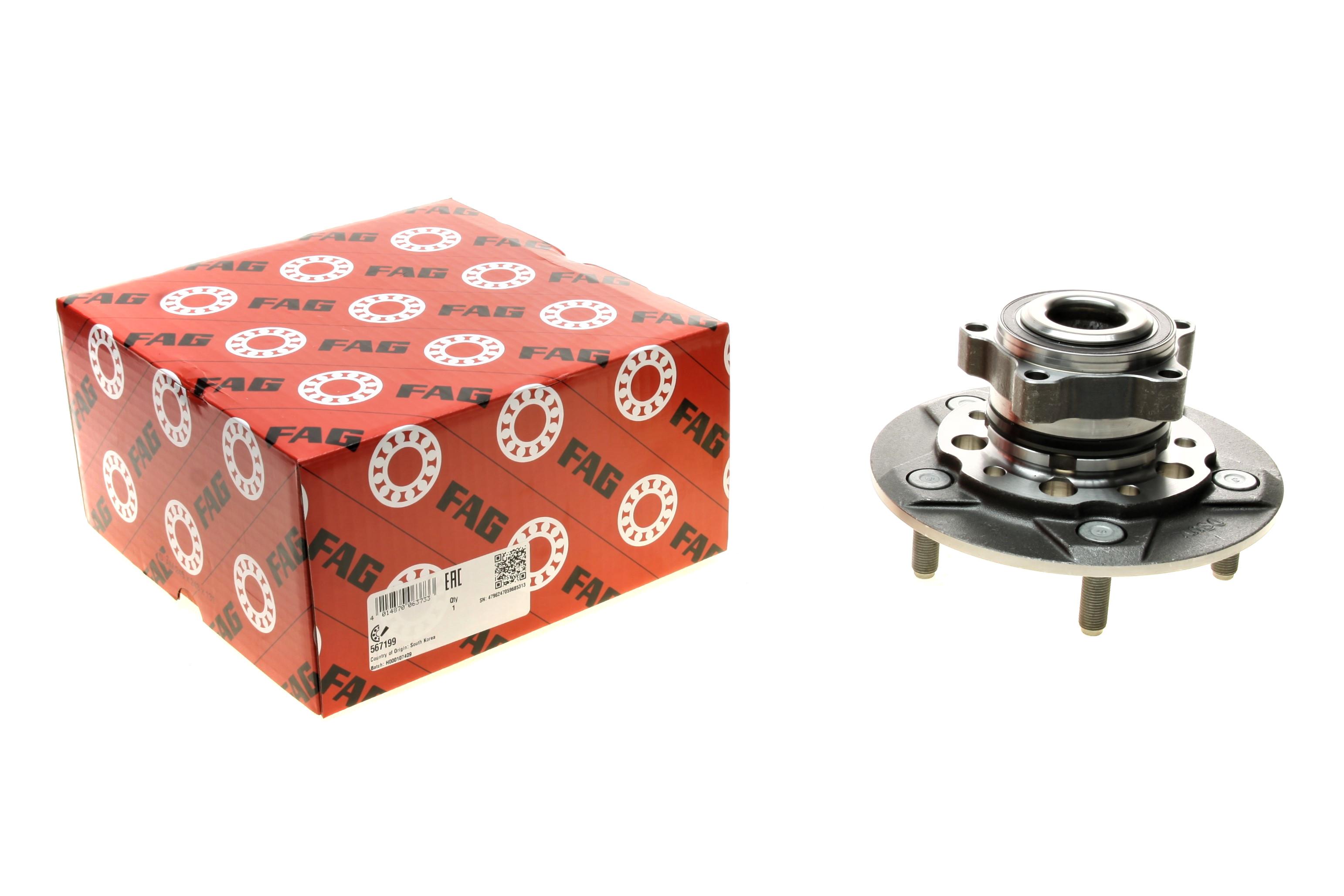 Подшипник ступицы (передней) Ford Transit V363/Custom V362 12- (+ABS)