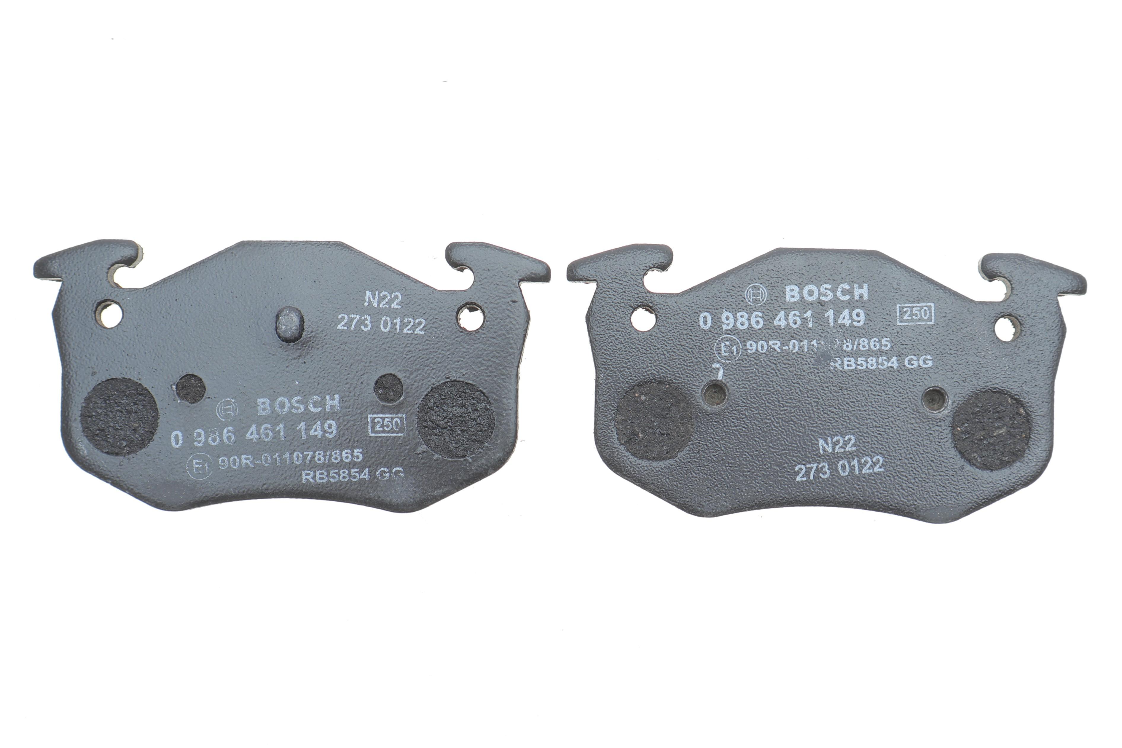 Колодки тормозные (задние) Renault 19 88-95/Clio 91-98