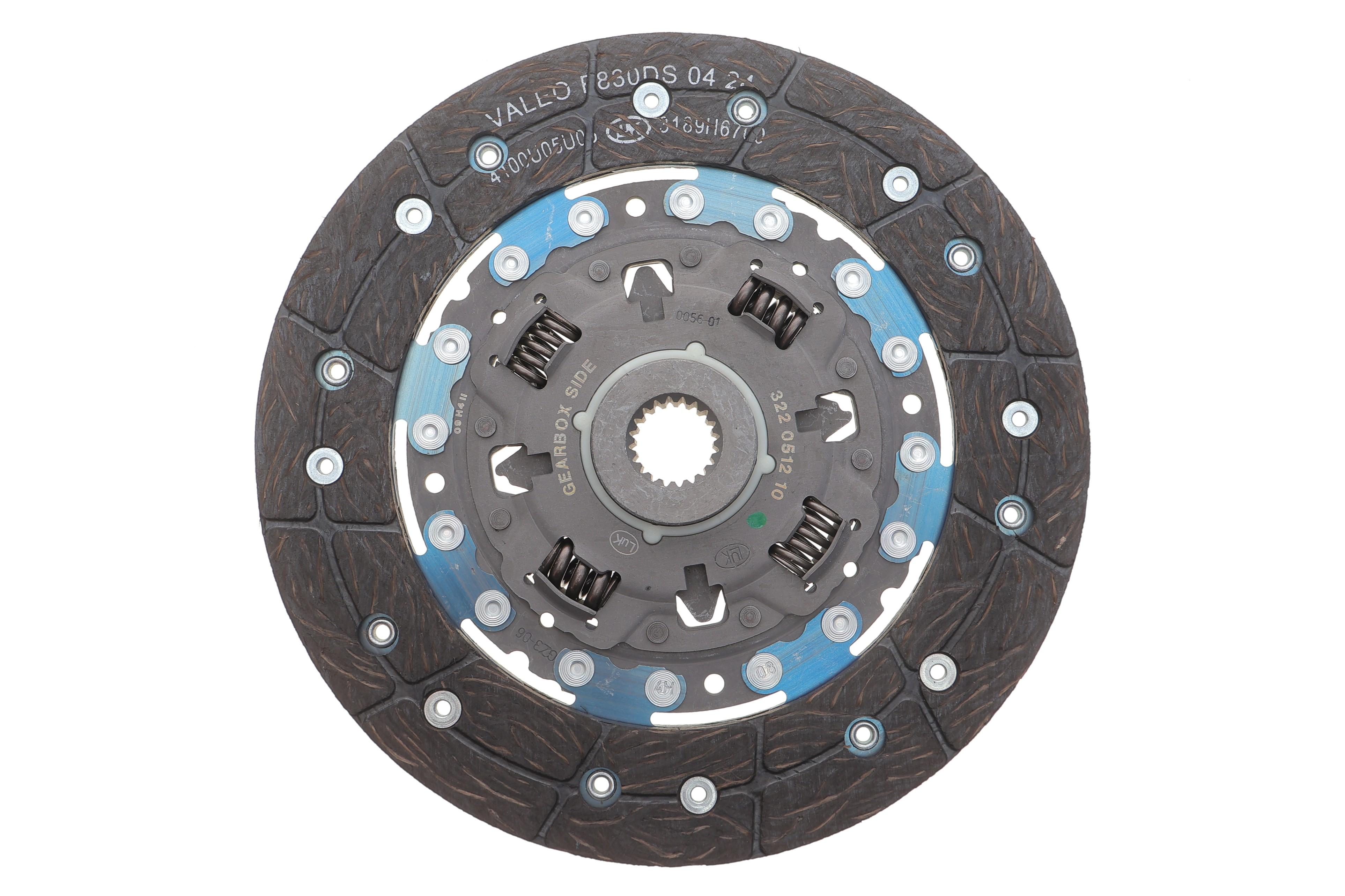 Комплект зчеплення Fiat Punto 1.4 Turbo Multi Air 12-, 99kw, (955 A2.000)