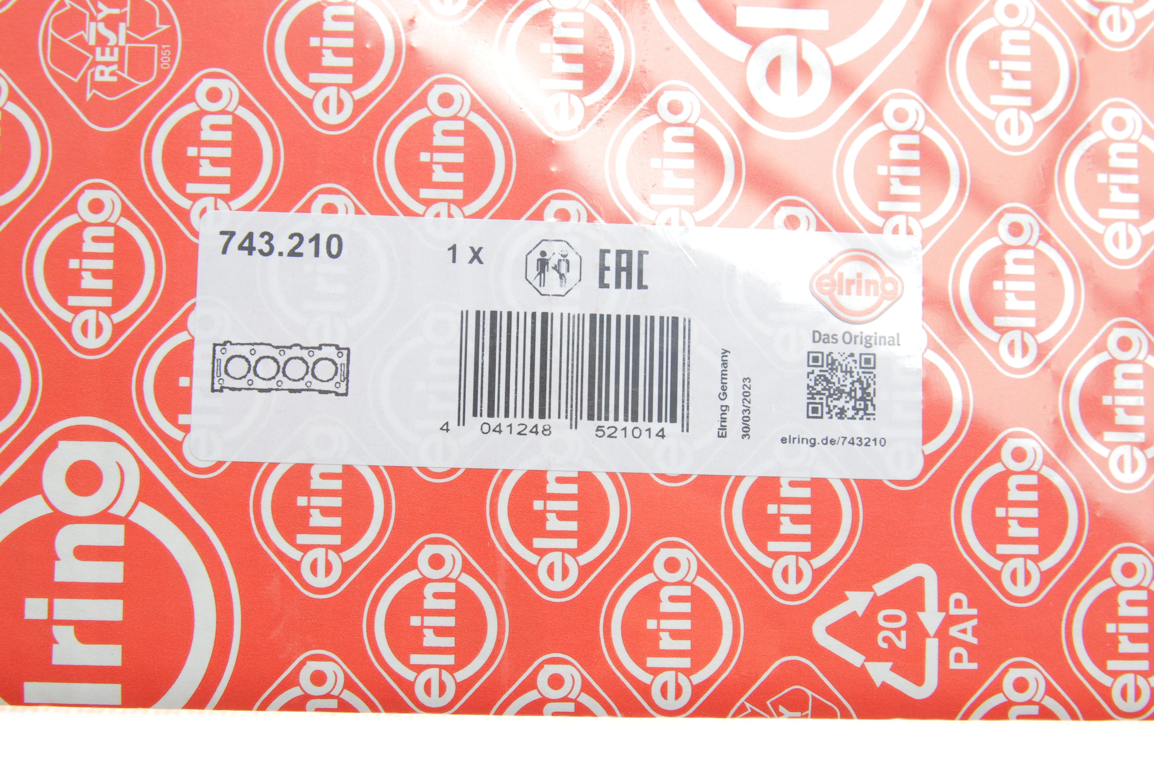 Прокладка ГБЦ Nissan Almera/Primera/X-Trail 2.2 dCi 00- (5 меток) (1.025mm)