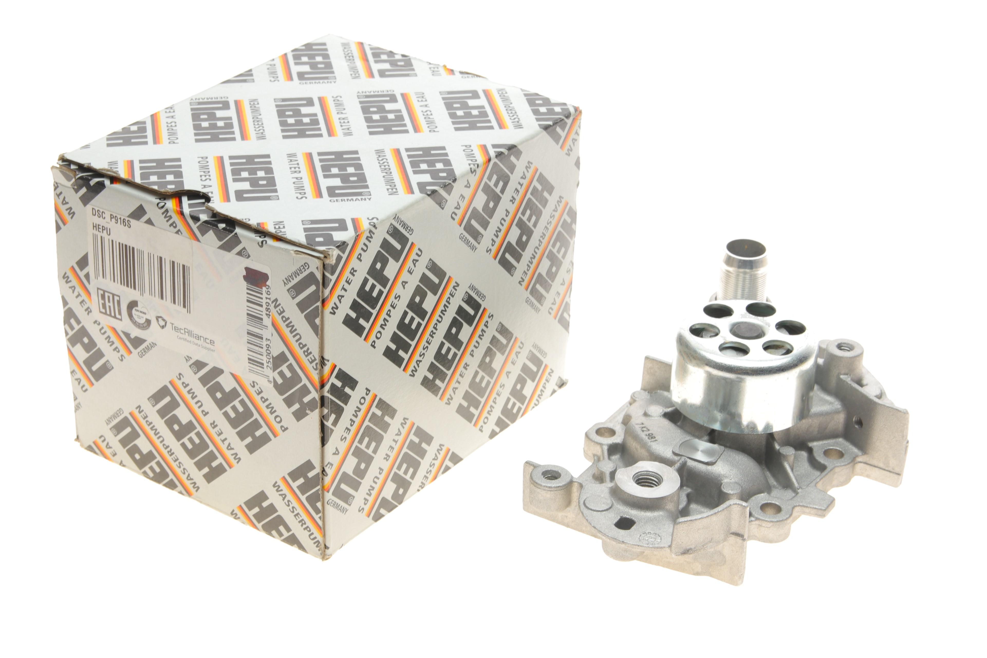 Помпа води Renault Clio II/III 1.2 99-10/Nissan Kubistar 1.2 04- (HD)(без прокладок)