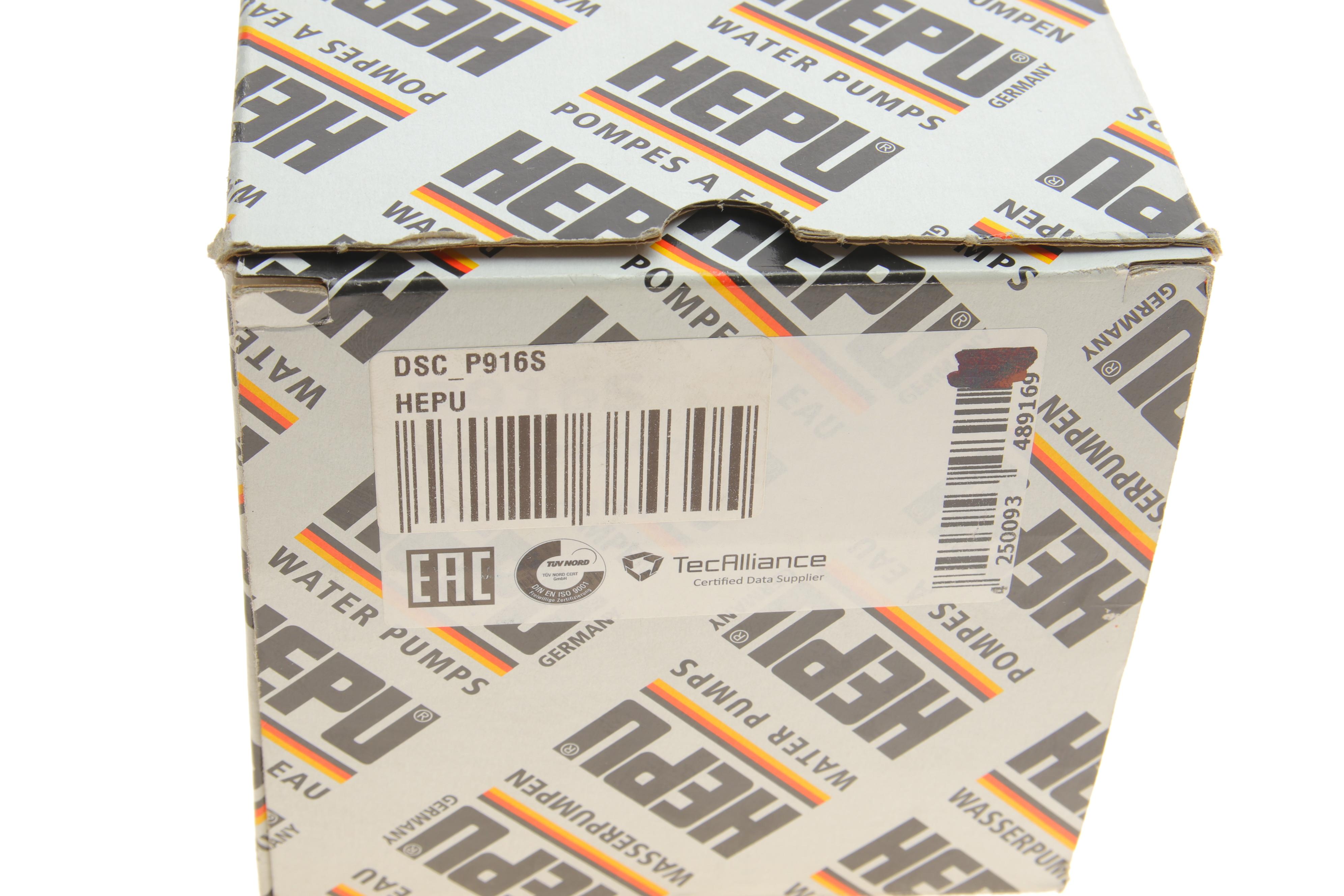 Помпа води Renault Clio II/III 1.2 99-10/Nissan Kubistar 1.2 04- (HD)(без прокладок)