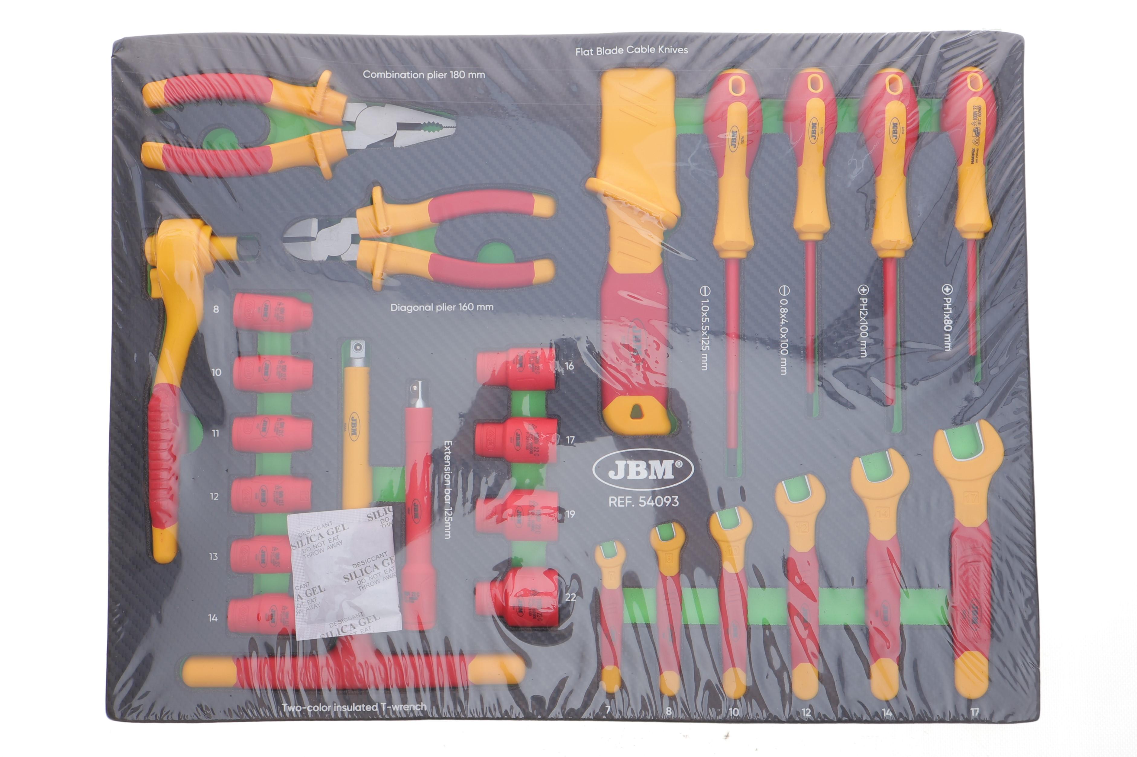 Набір інструменту ізольований 3/8" 26 од.