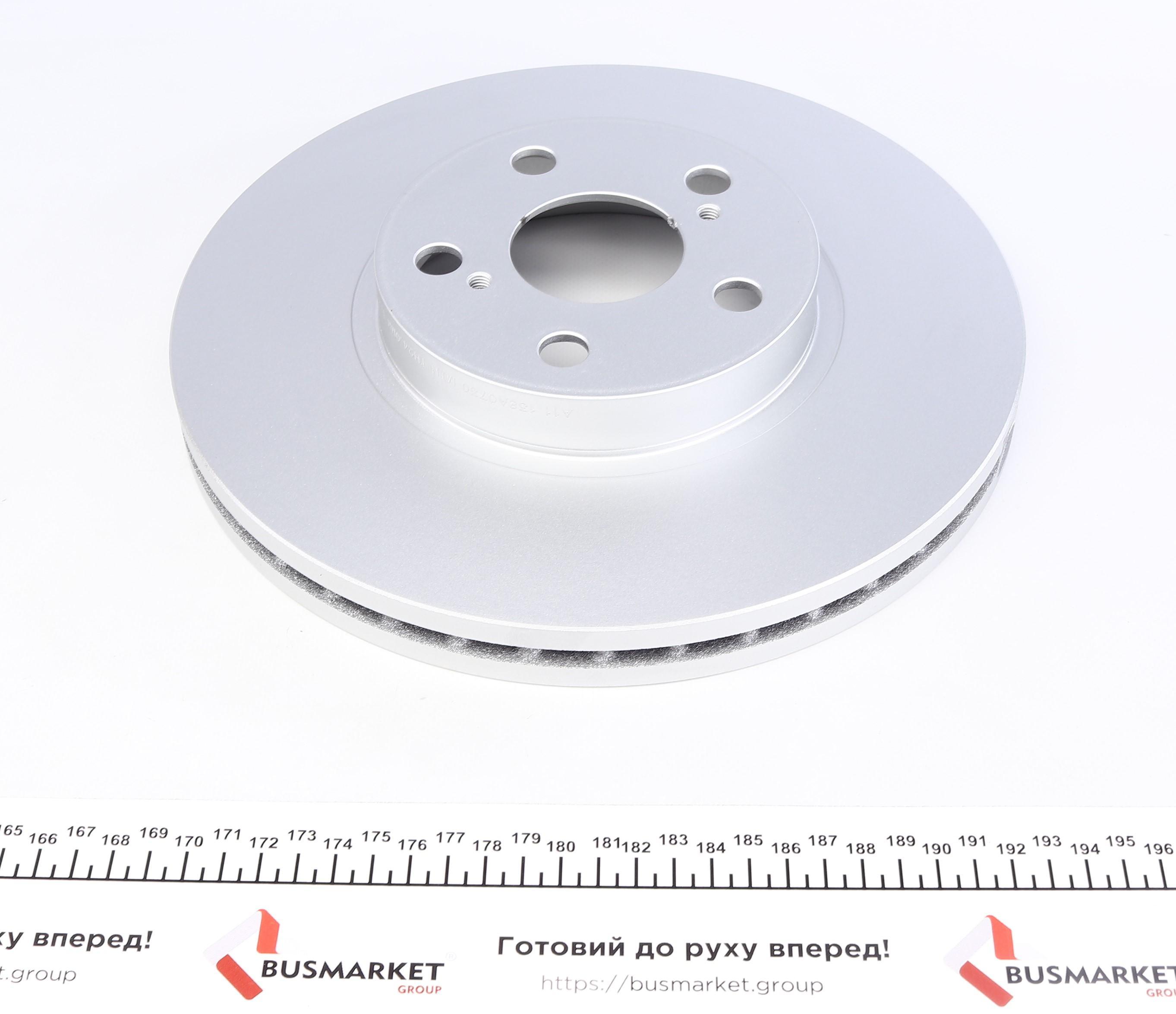 Диск тормозной (передний) Totota Avensis 03-08 (277x26) PRO