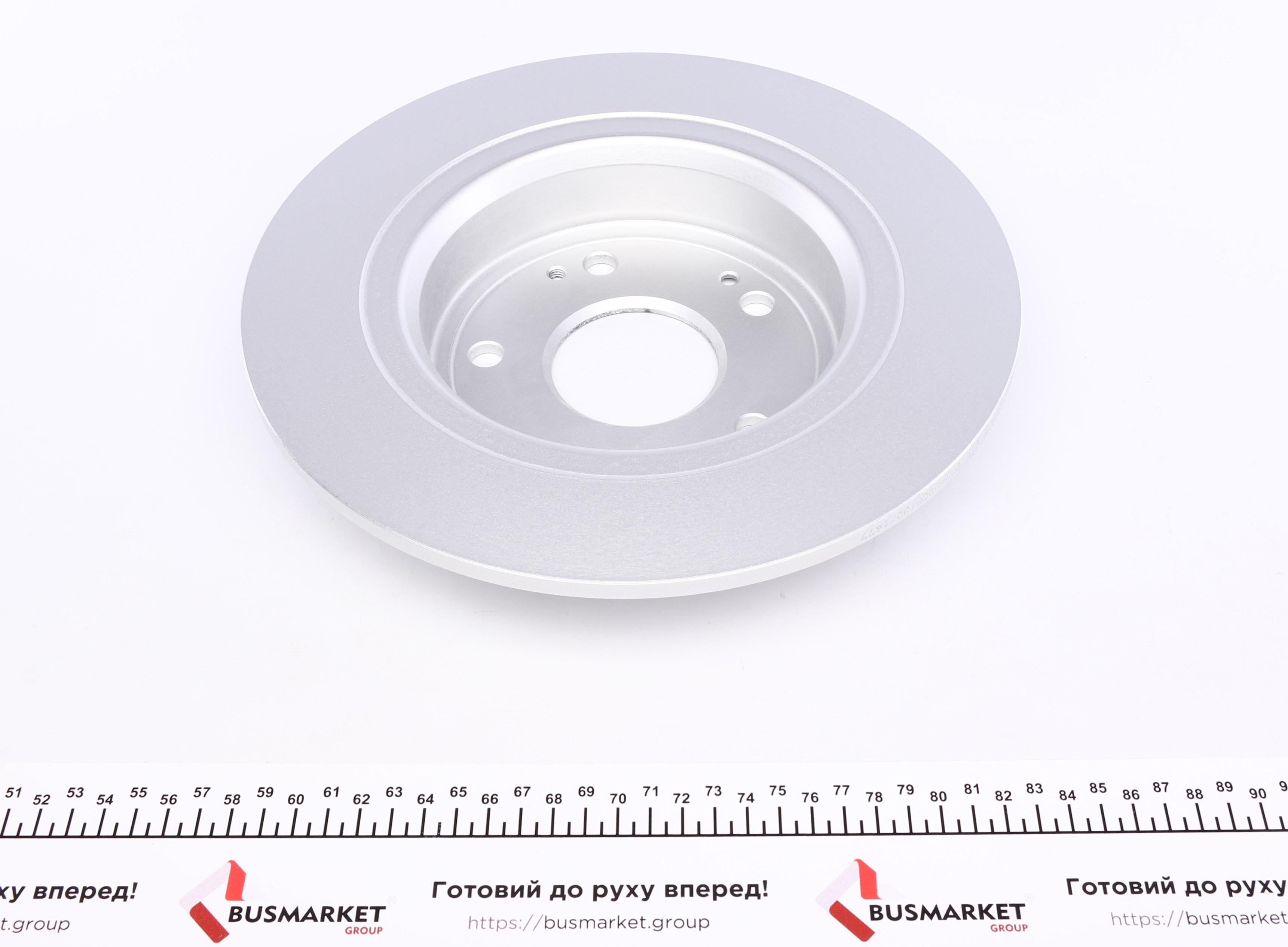 Диск гальмівний (задній) Honda Accord VIII 08- (282x9)