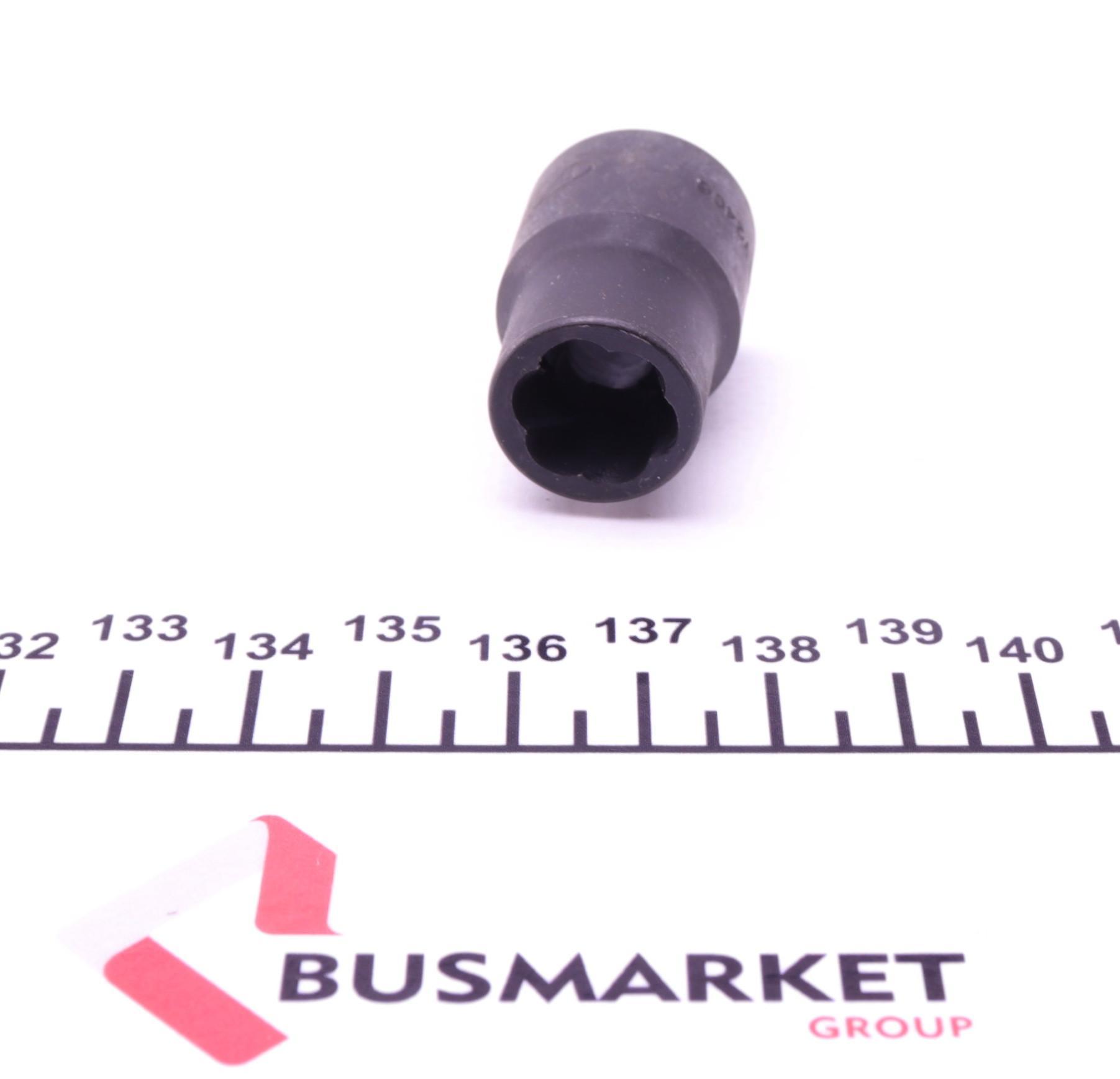 Головка для выкручивания скругленных болтов и гаек (с винтовой канавкой) 12mm (1/2")