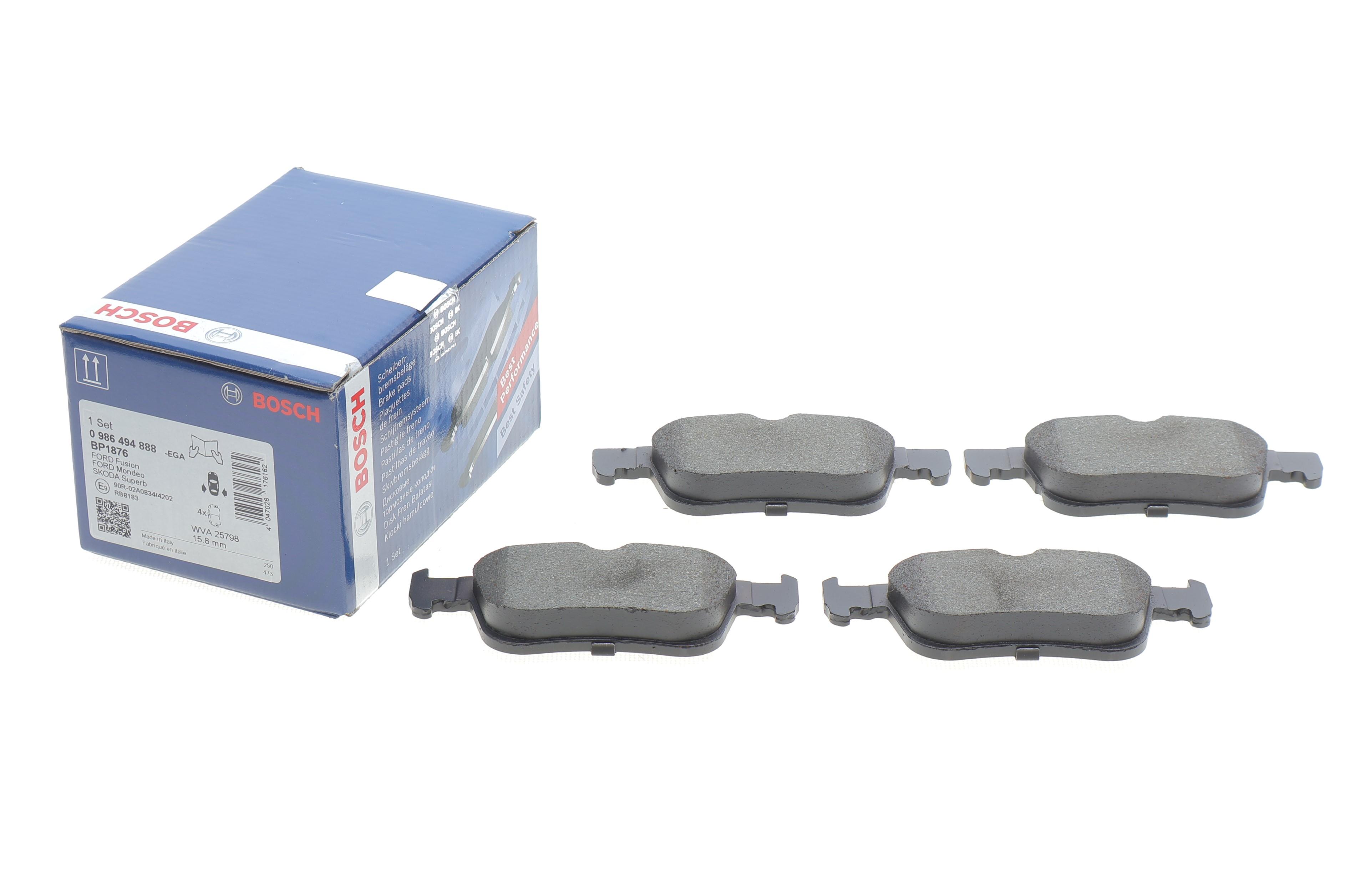 Колодки тормозные (задние) Ford Mondeo/Galaxy/S-Max 14-