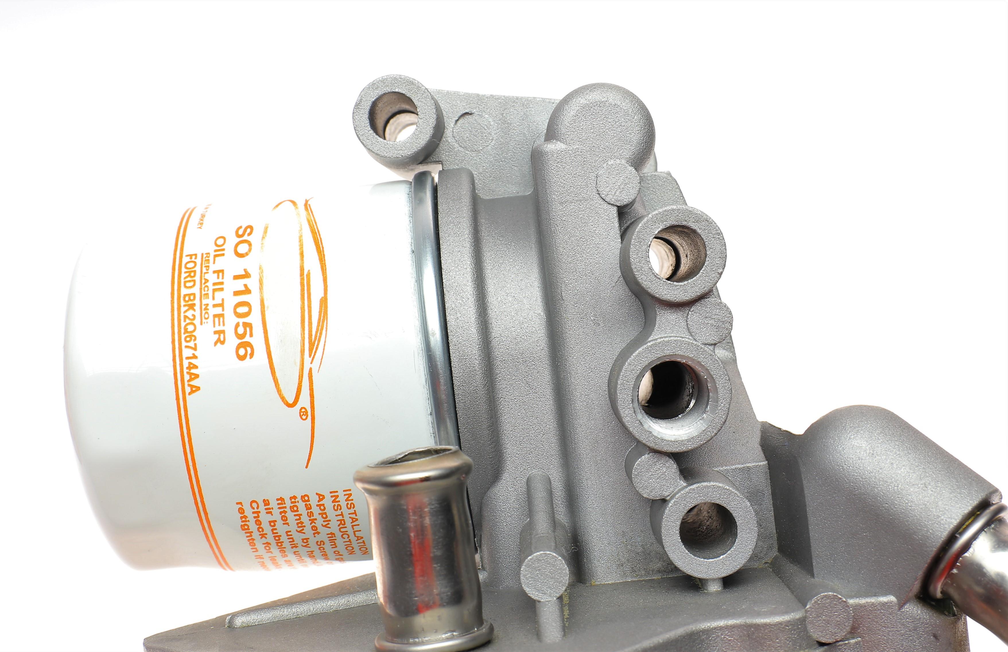 Корпус фільтра масляного (з радіатором) Ford Transit 2.2TDCI 06-