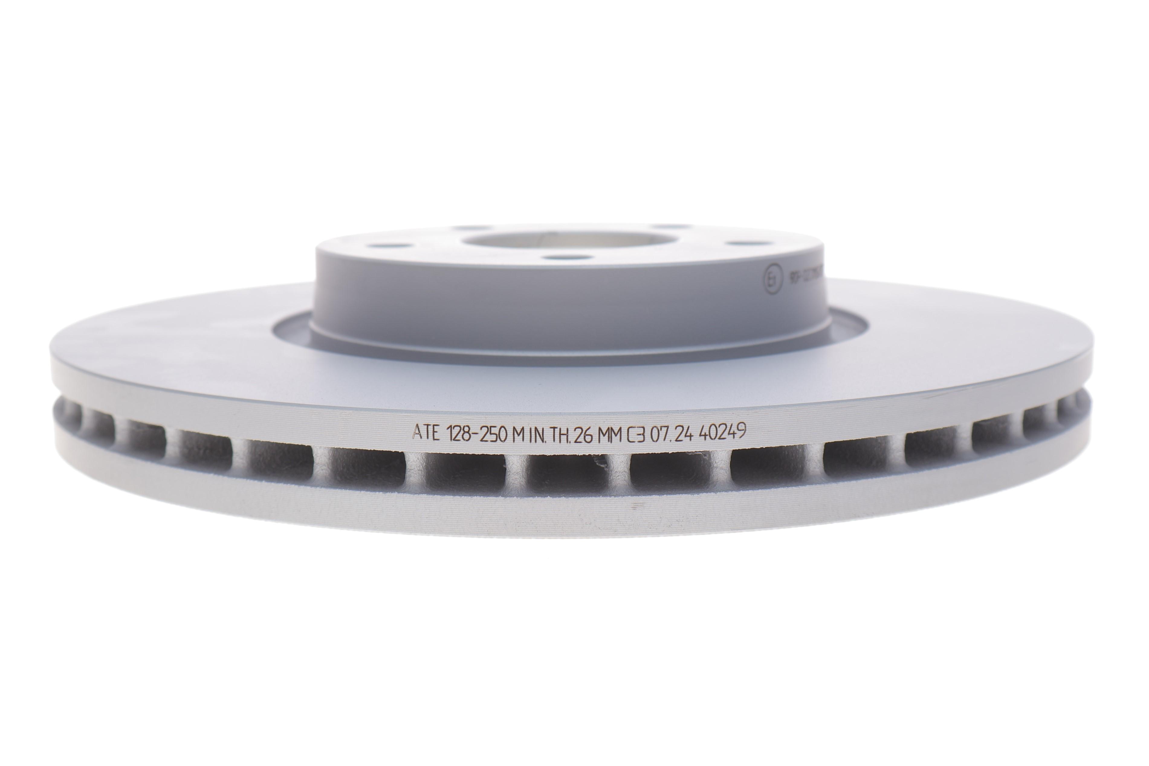 Диск тормозной (передний) Ford Mondeo IV 07-15 (300x28) (с покрытием) (вентилируемый)