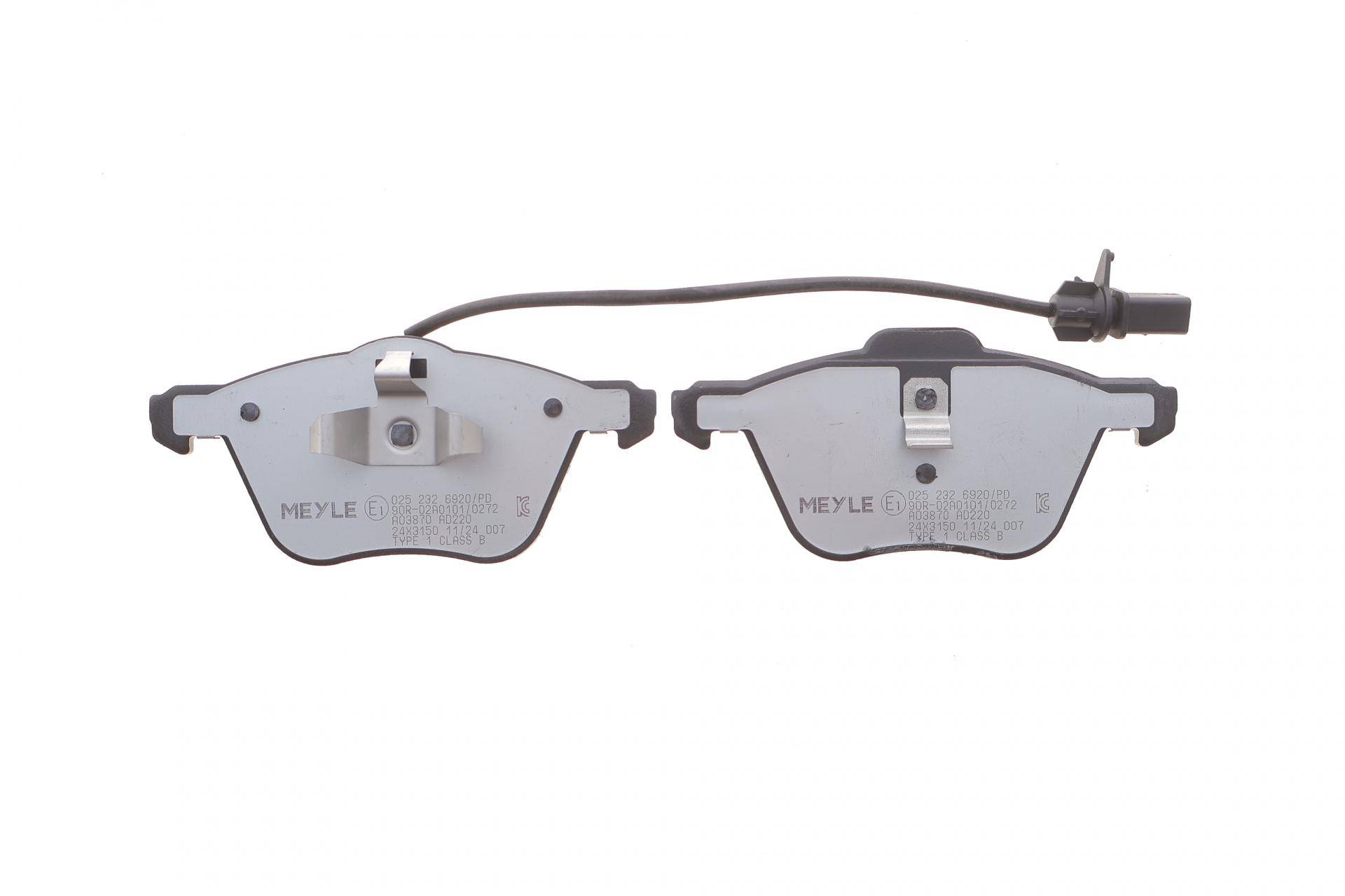 Колодки гальмівні (передні) Seat Alhambra/VW Sharan 1.8-1.9 TDI 95-10 (з датчиками)