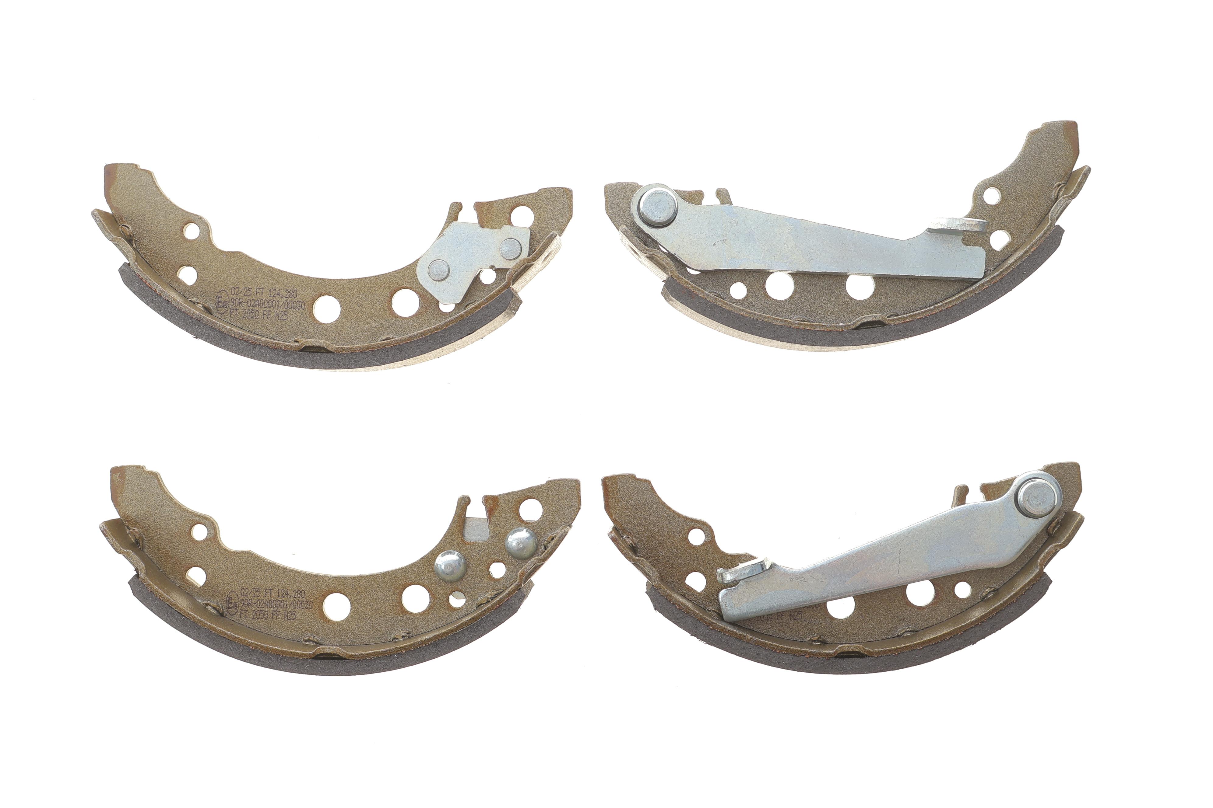 Колодки тормозные (задние) Audi 80/A2/VW Golf I-II/Jetta I-II/Passat/Polo 74-05 (барабанные)(180x31)