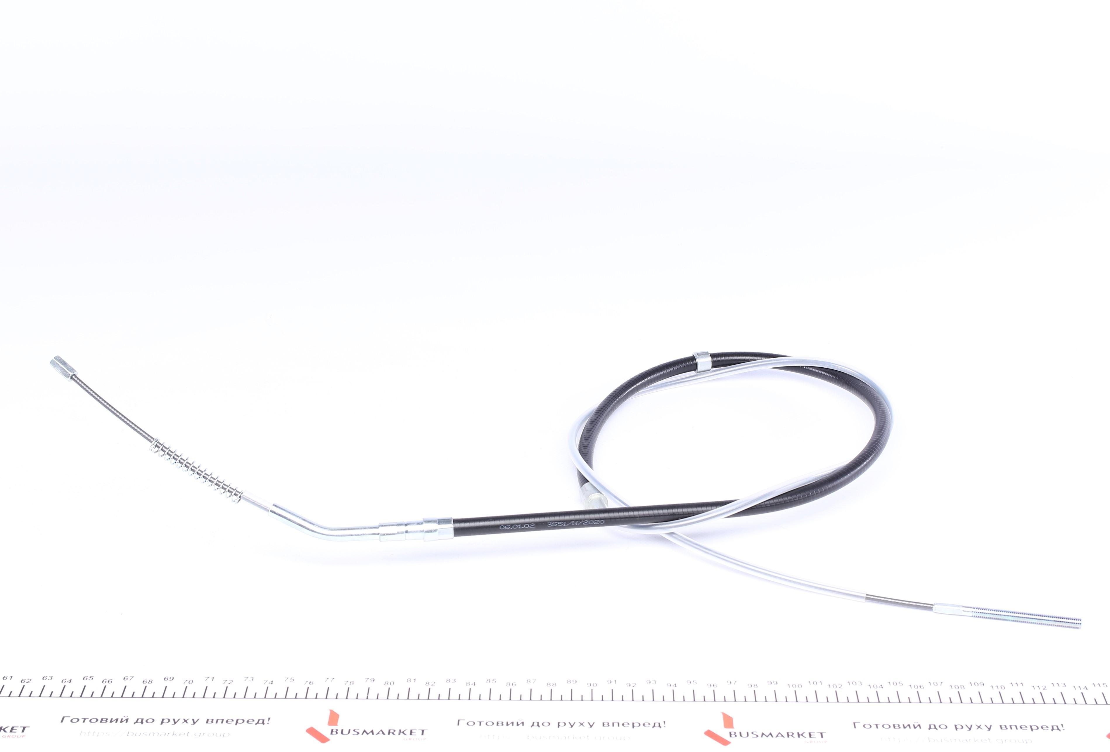 Трос ручника (задній) BMW 3 (E36) 82-91 (1830/680mm)