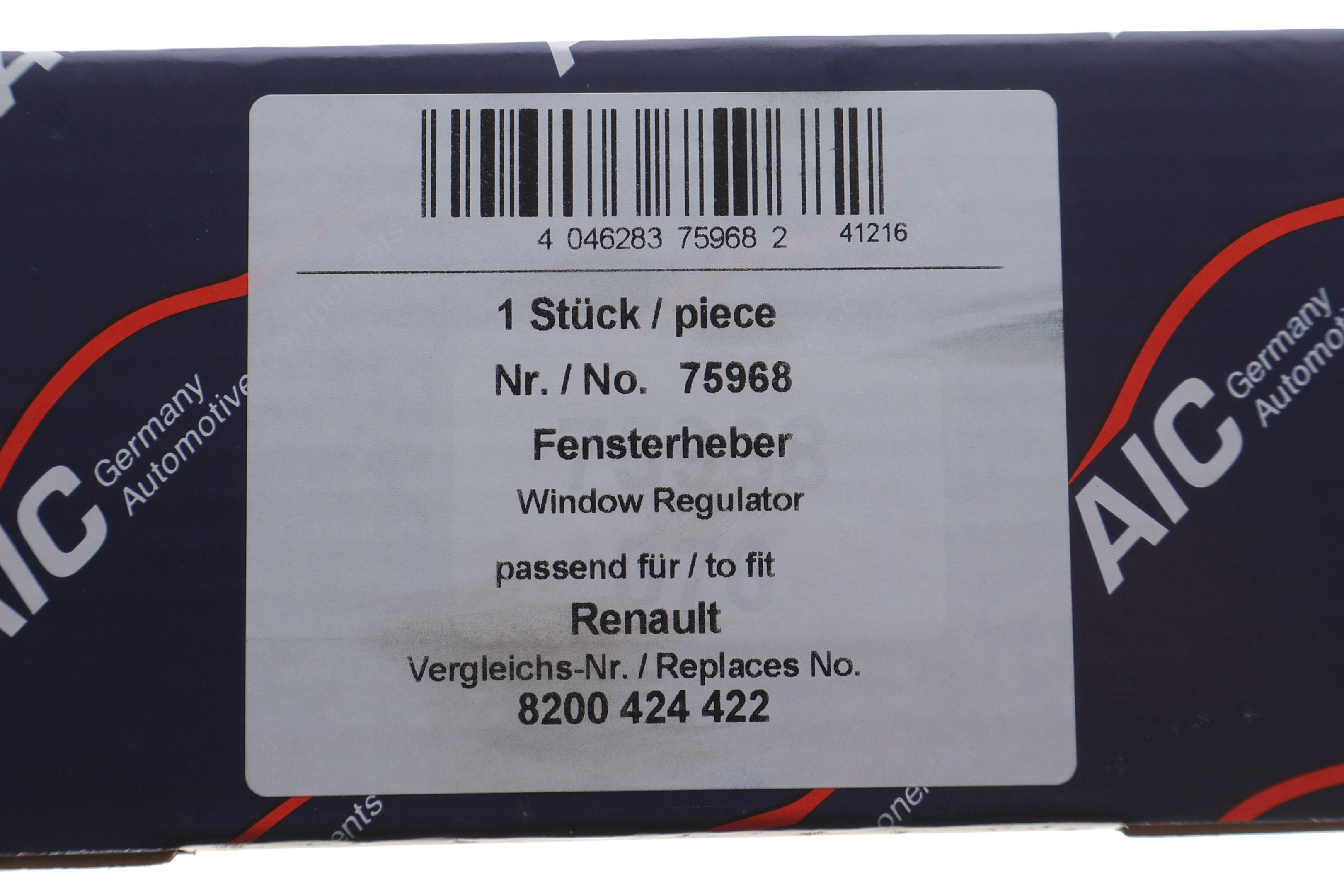 Стеклоподъемник (передний) Renault Espace 02- (R) (электро) (без моторчика)