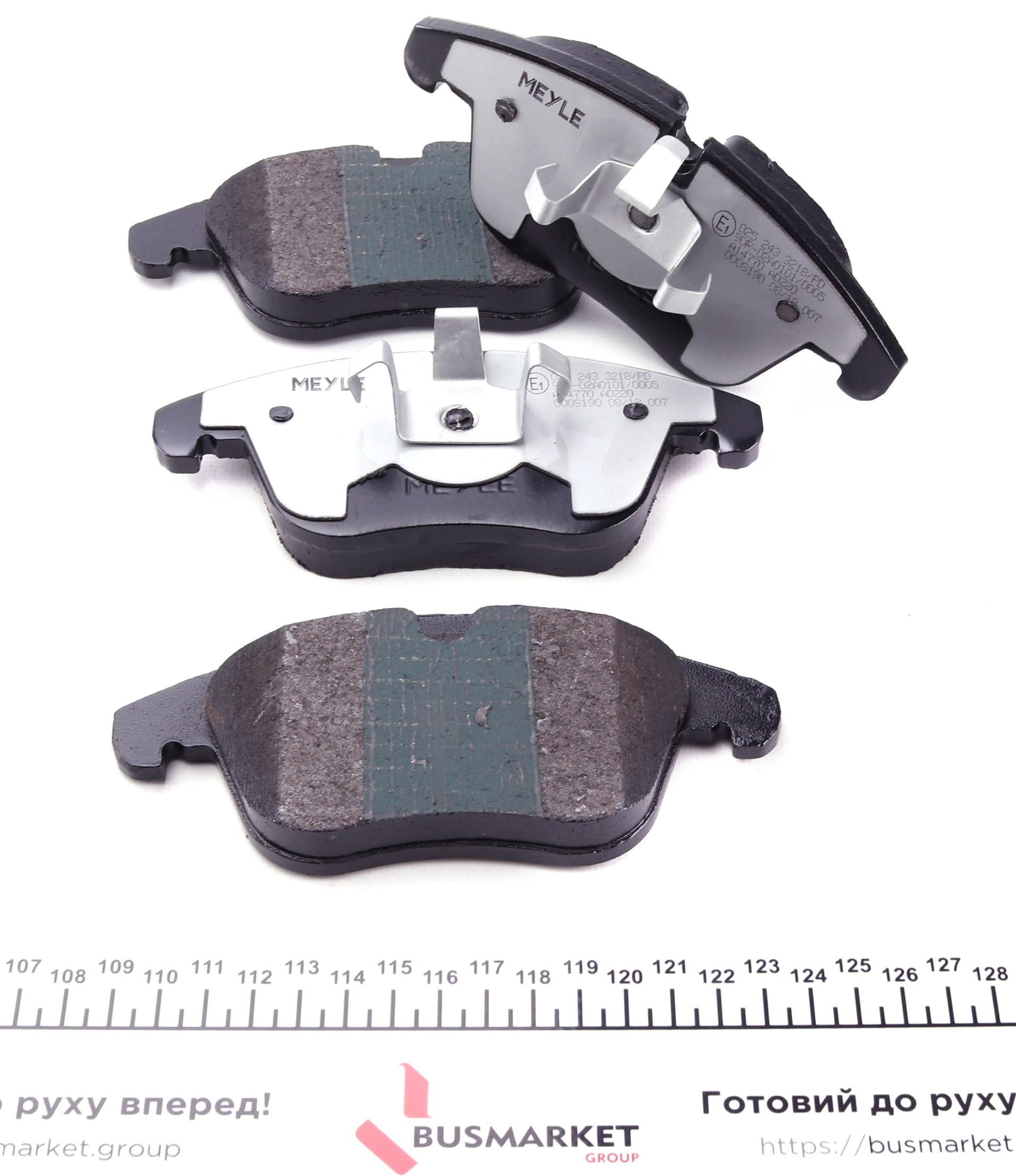 Колодки гальмівні (передні) Citroen C5/ Peugeot 407/508 08- (ATE)