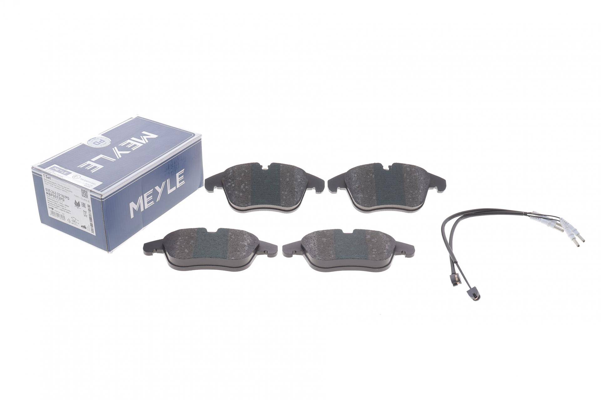 Колодки гальмівні (передні) Citroen C5/ Peugeot 407/508 08- (ATE)