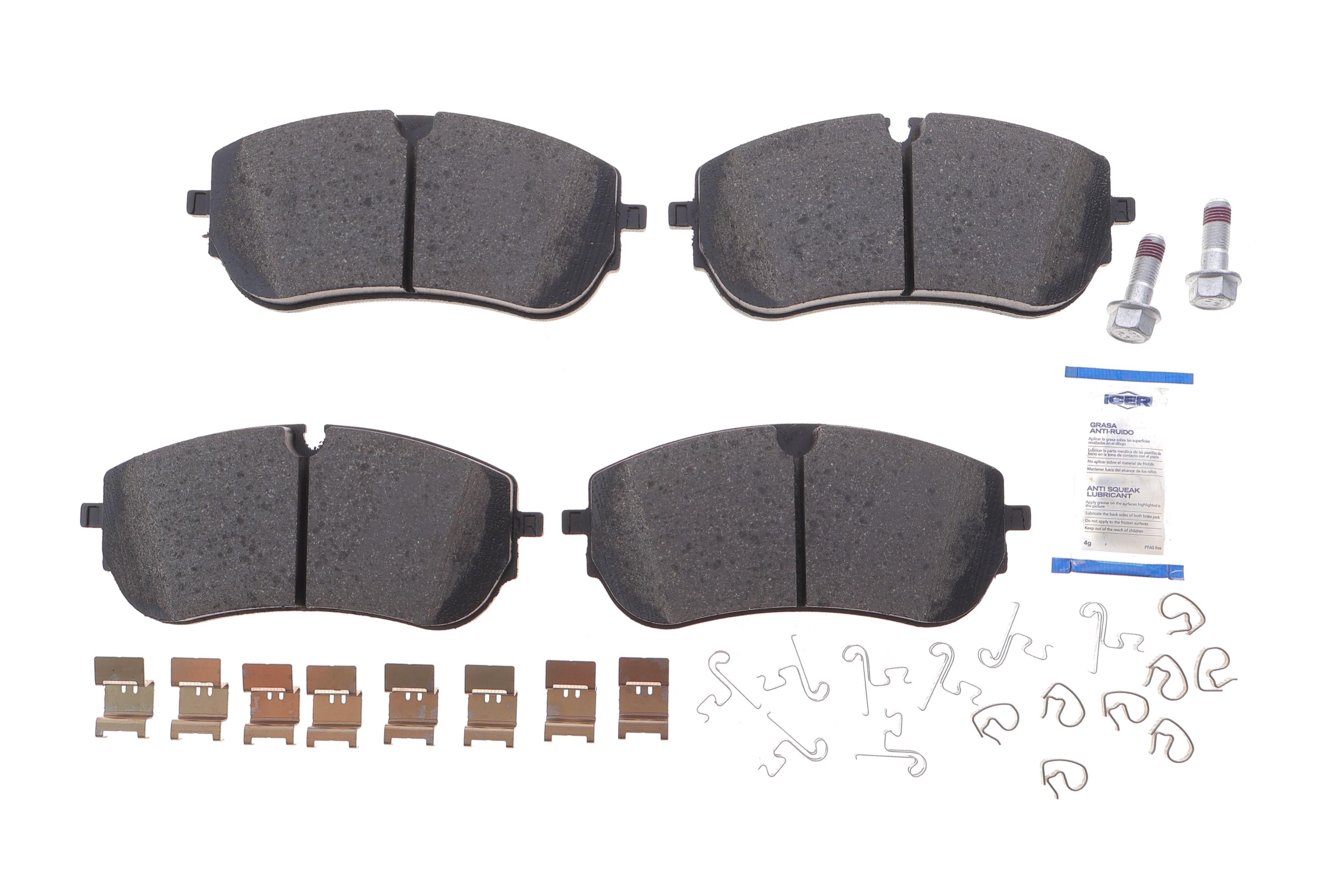 Колодки тормозные (передние) Land Rover Discovery/Range Rover 05- (с датчиком) (CBI)