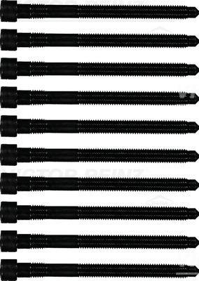 Болты головки (к-кт 10шт.) Audi A4/A6/A8/VW Touareg 3.7/4.2 98-08