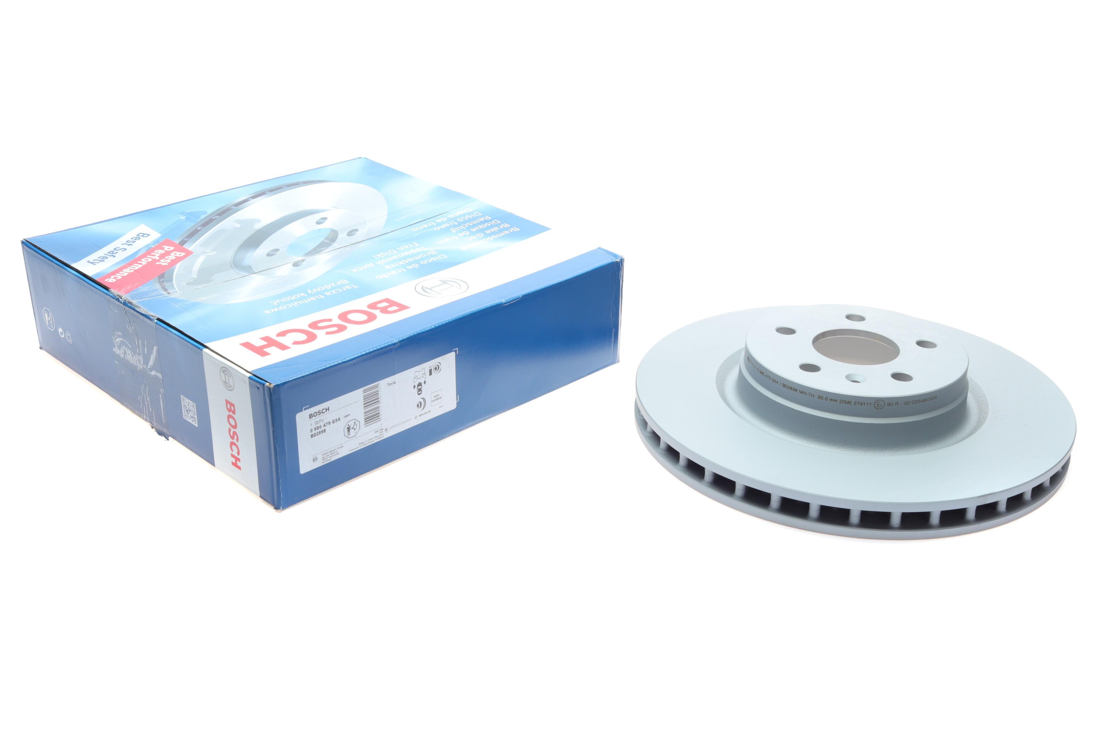 Диск гальмівний (передній) Tesla Model S/X 16- (355х32)