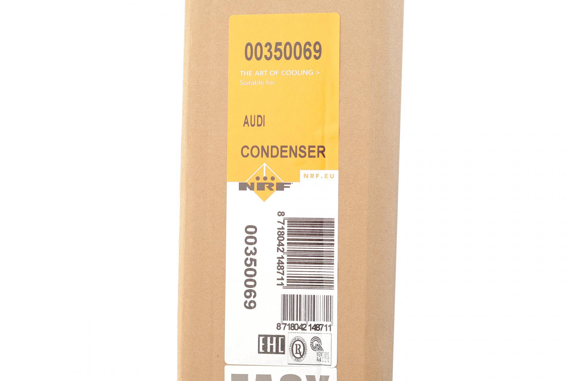 Радіатор кондиціонера (з осушувачем) Audi A6 2.0 TFSI 11-