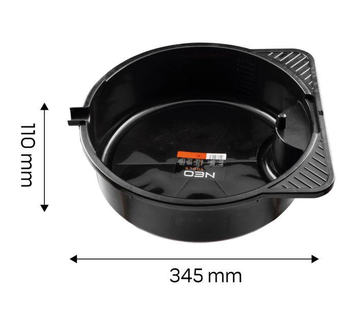 Піддон для зливу оливи 7 л 350х110 мм