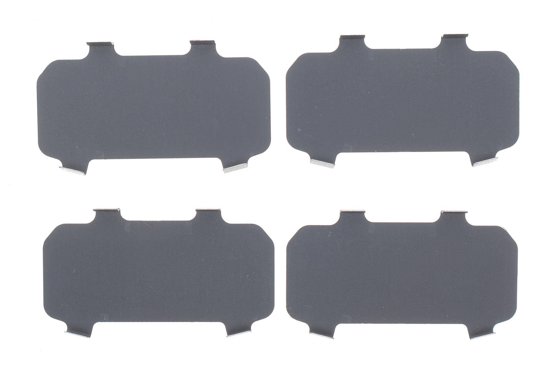 Комплект протискрипних пластин (передніх) Toyota Camry/Rav 4 IV 01- (Akebono)