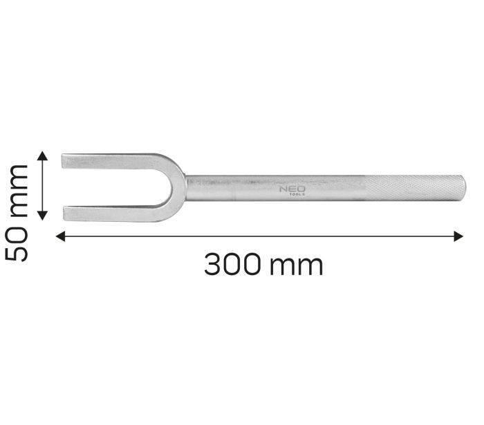 Знімач рульових тяг/кульових опор (L=300mm) (вилка)