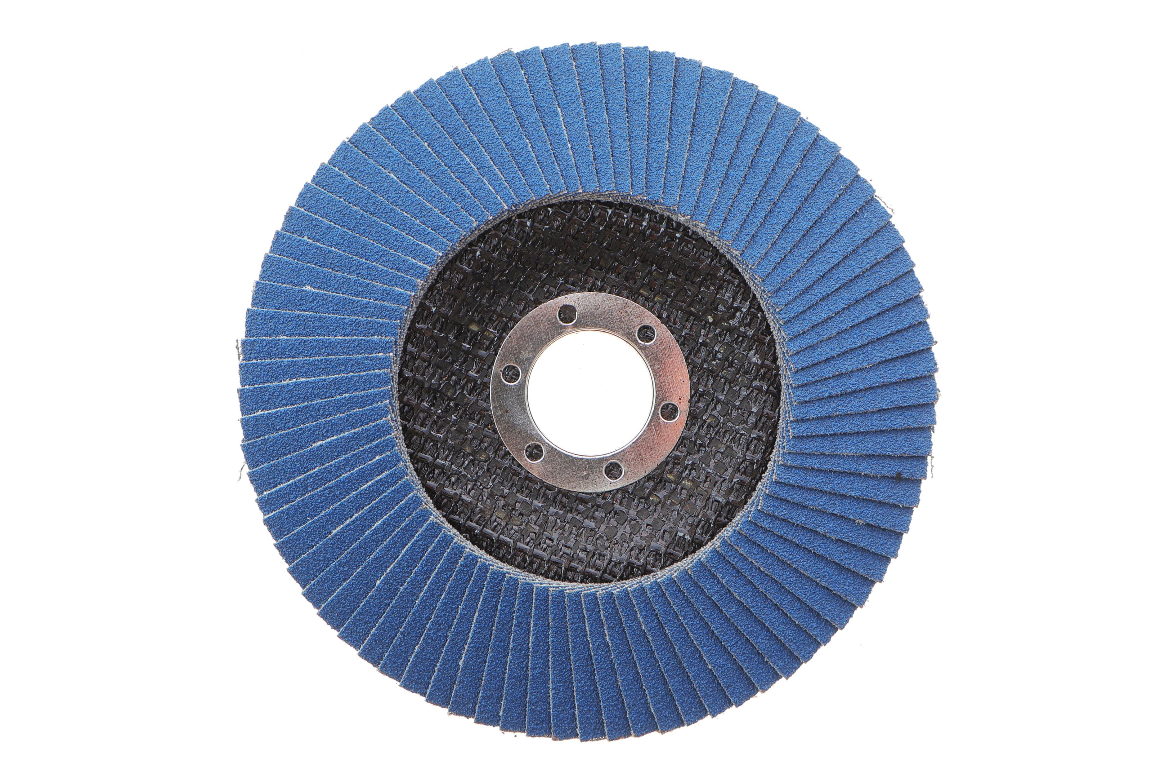 Круг зачисний/пелюстковий 125x22,23 мм/G120 RED STRIPE