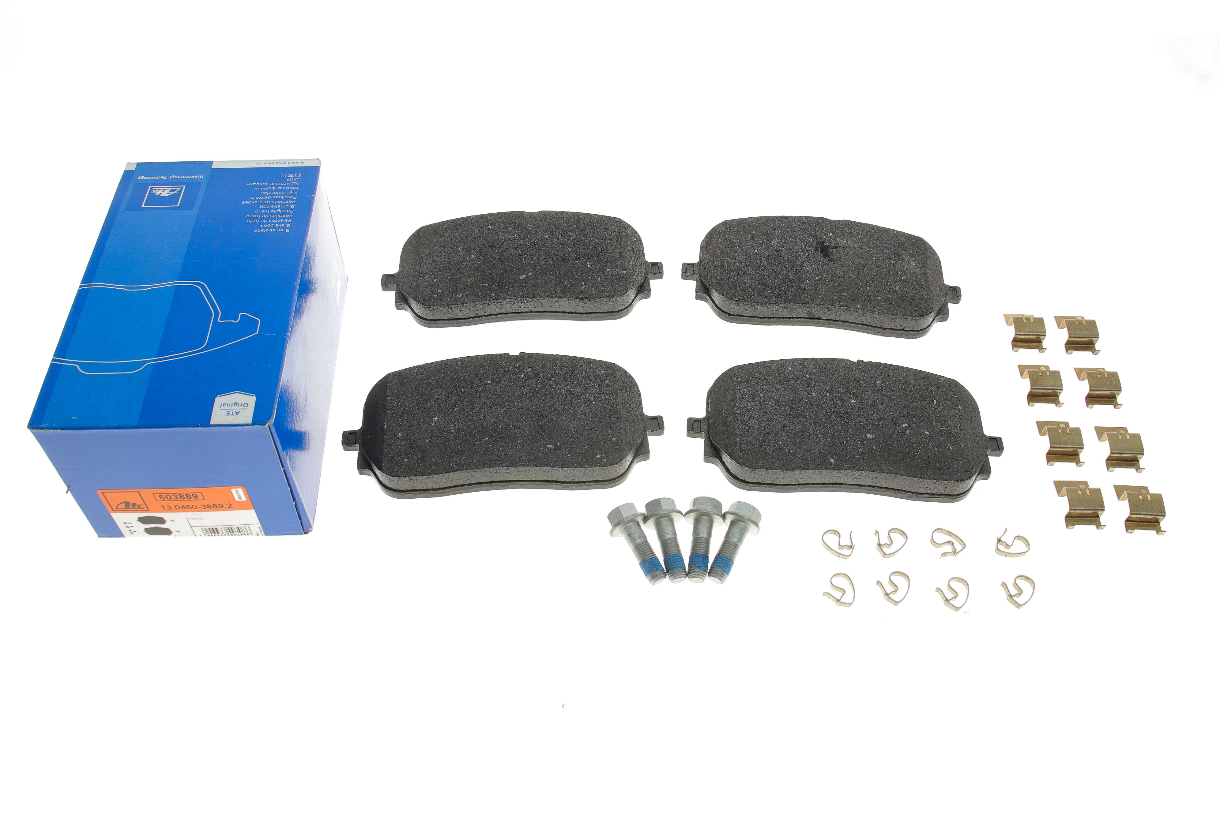 Колодки гальмівні (передні) MB GLE (V167/X167) 18- (з гвинтами гальмівних сателітів) (CBI)