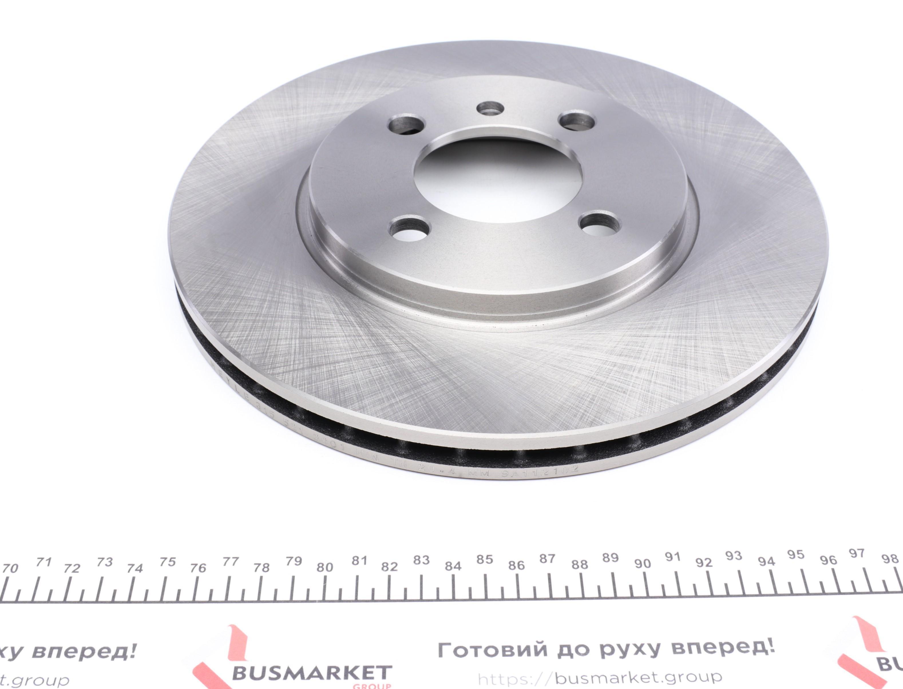 Диск гальмівний (передній) BMW 3 (E30) 1.6-2.5 83-91 (260x22)