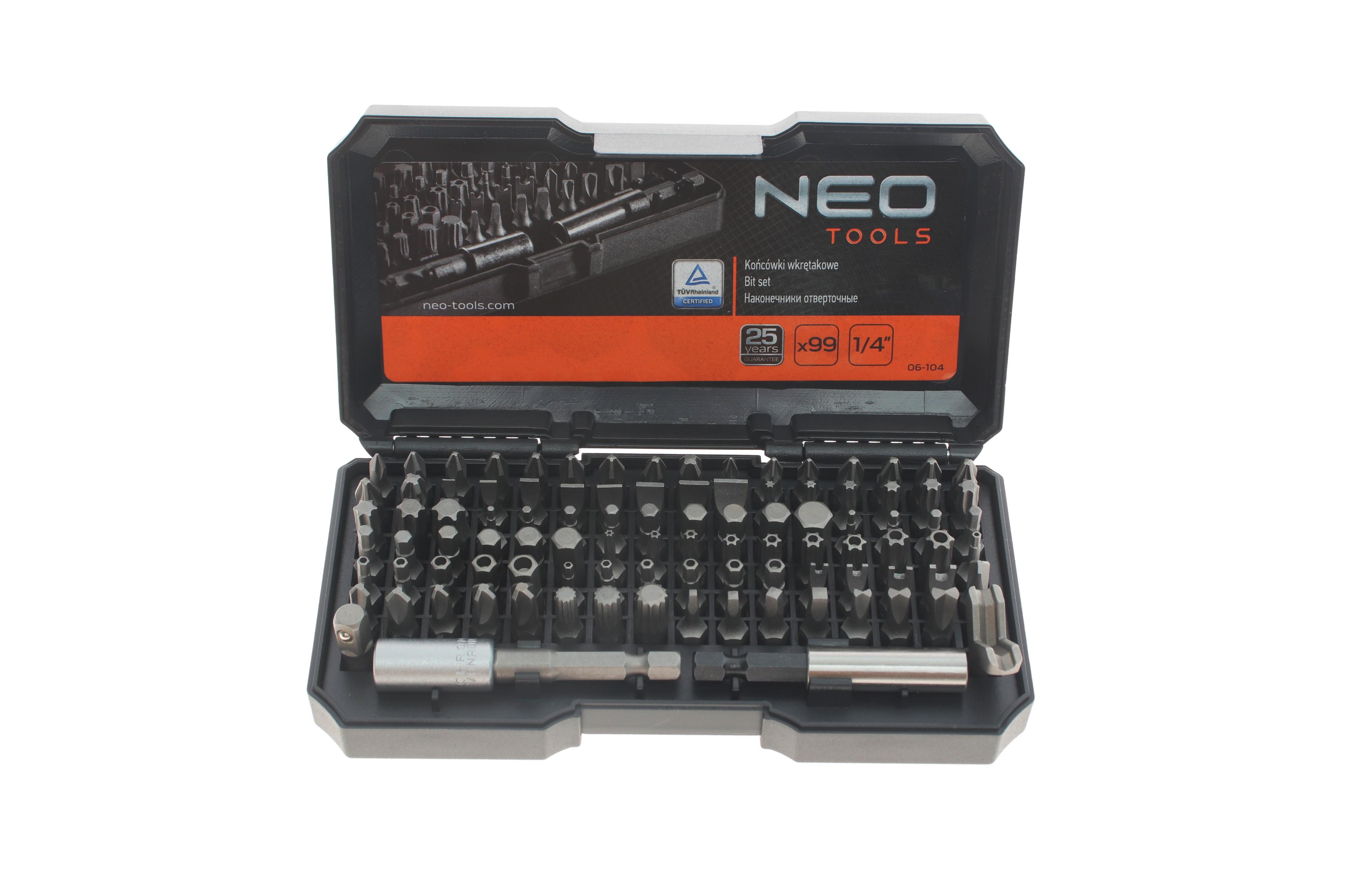 Набор бит комбинированный 1/4" 94 ед.