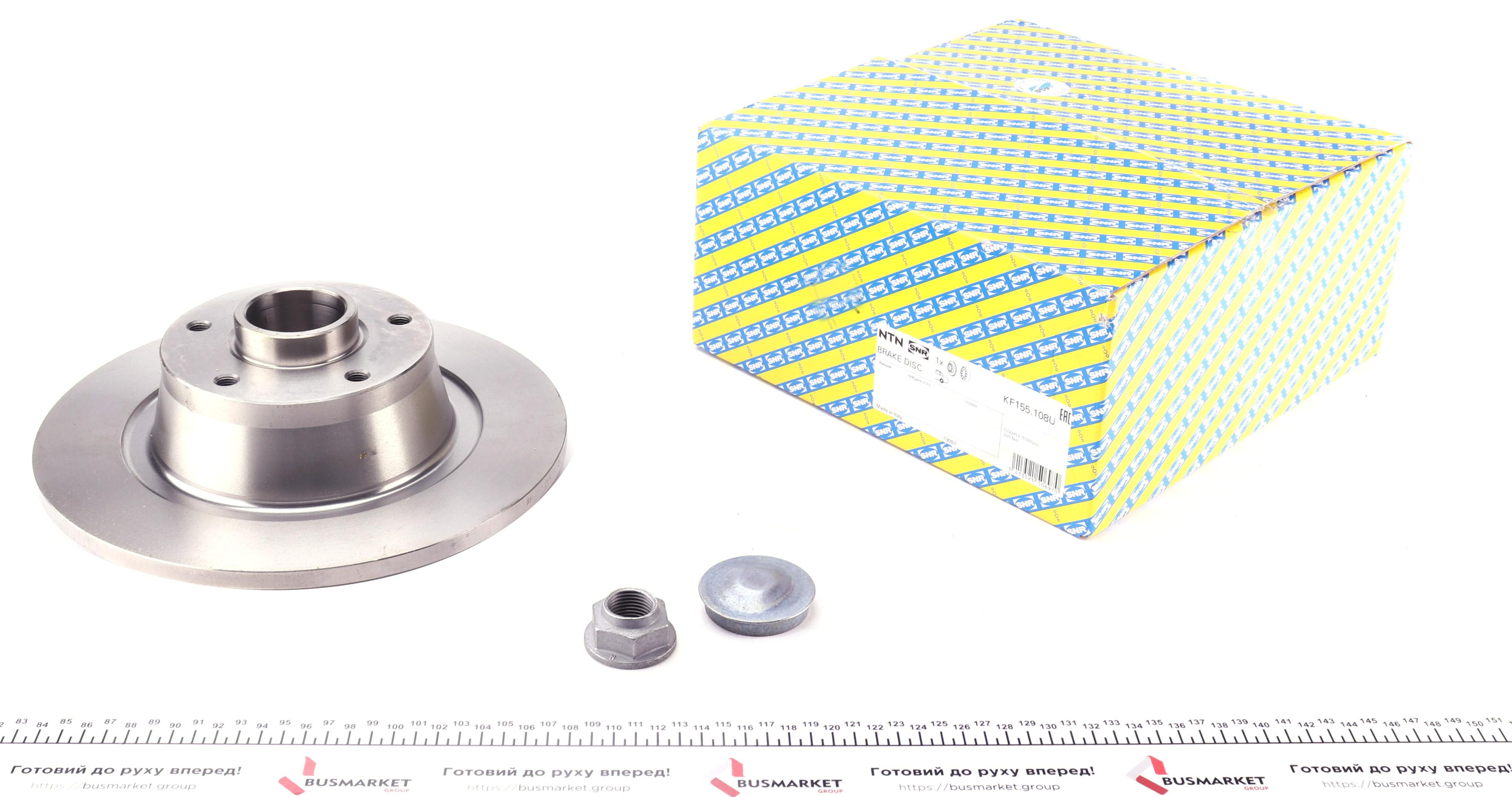 Диск гальмівний (задній) Renault Megane 2.0 TCe 09- (290x30)