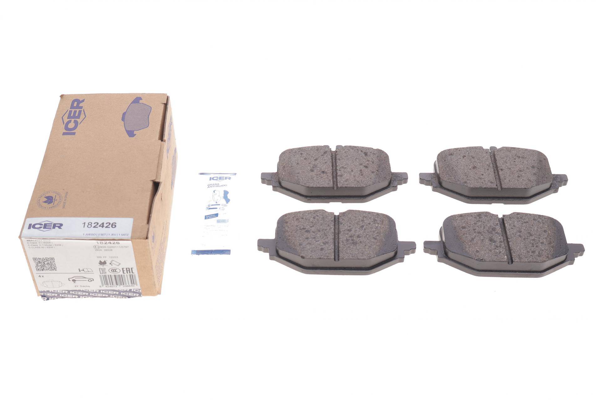 Колодки гальмівні (задні) MB C-class (W206/S206) 21-