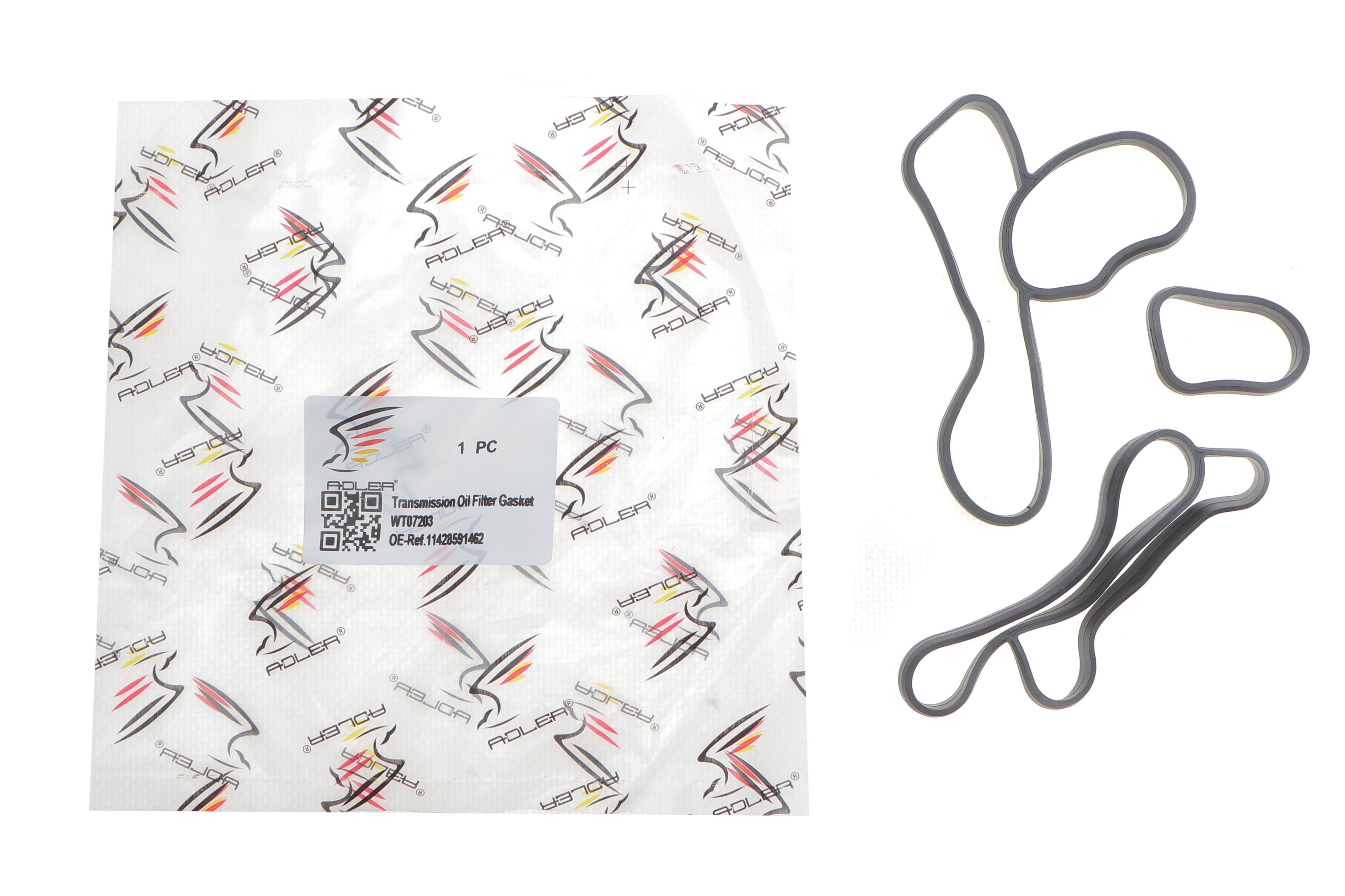 Прокладка радіатора масляного BMW 3 (G20/G80/G28)/5 (G30/F90)/7 (G11/G12) 15- (к-кт) B46/B47/B48