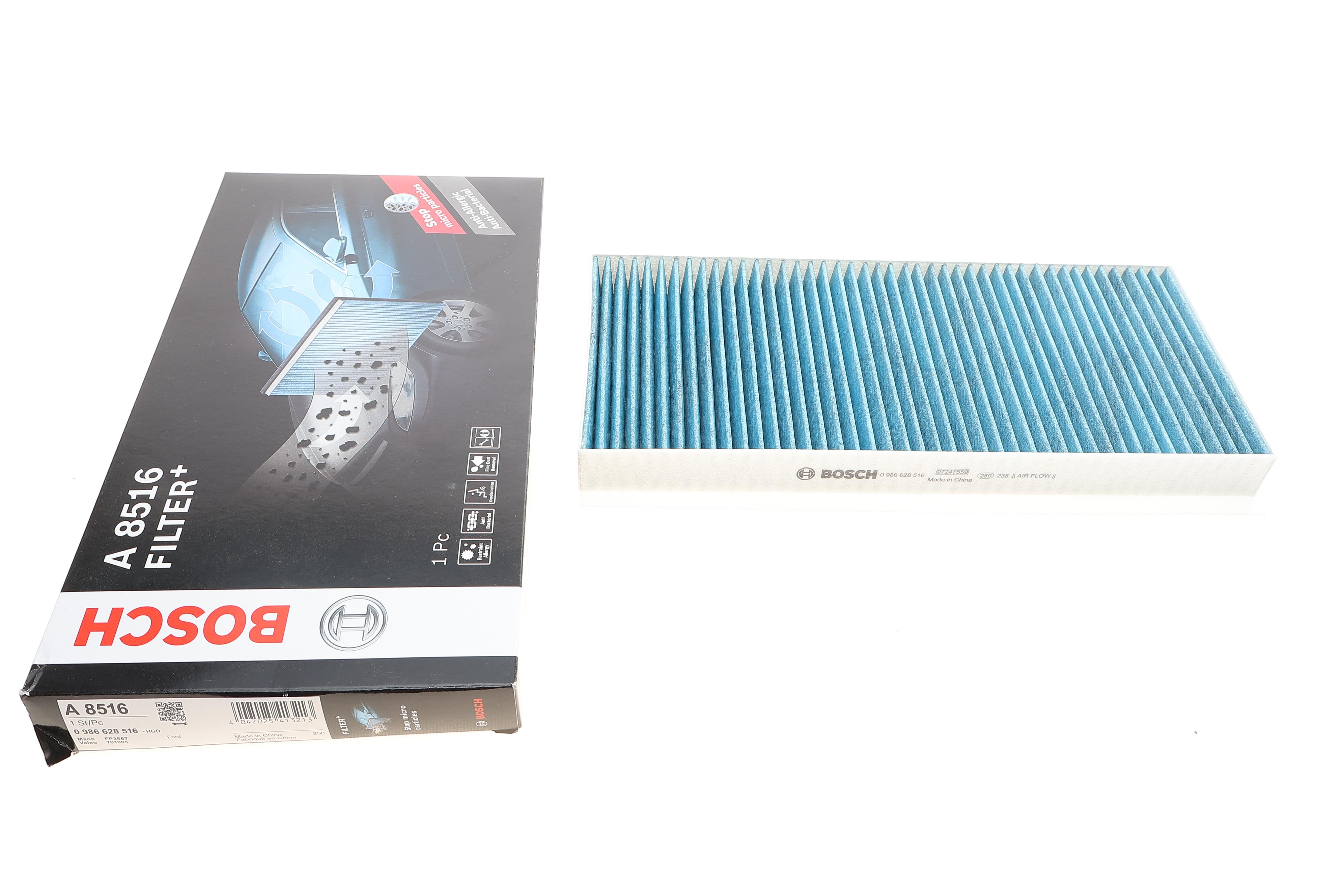 Фільтр салону Ford Focus/Tourneo Connect/Transit Connect 02-13 (вугільний/антиалергенний)