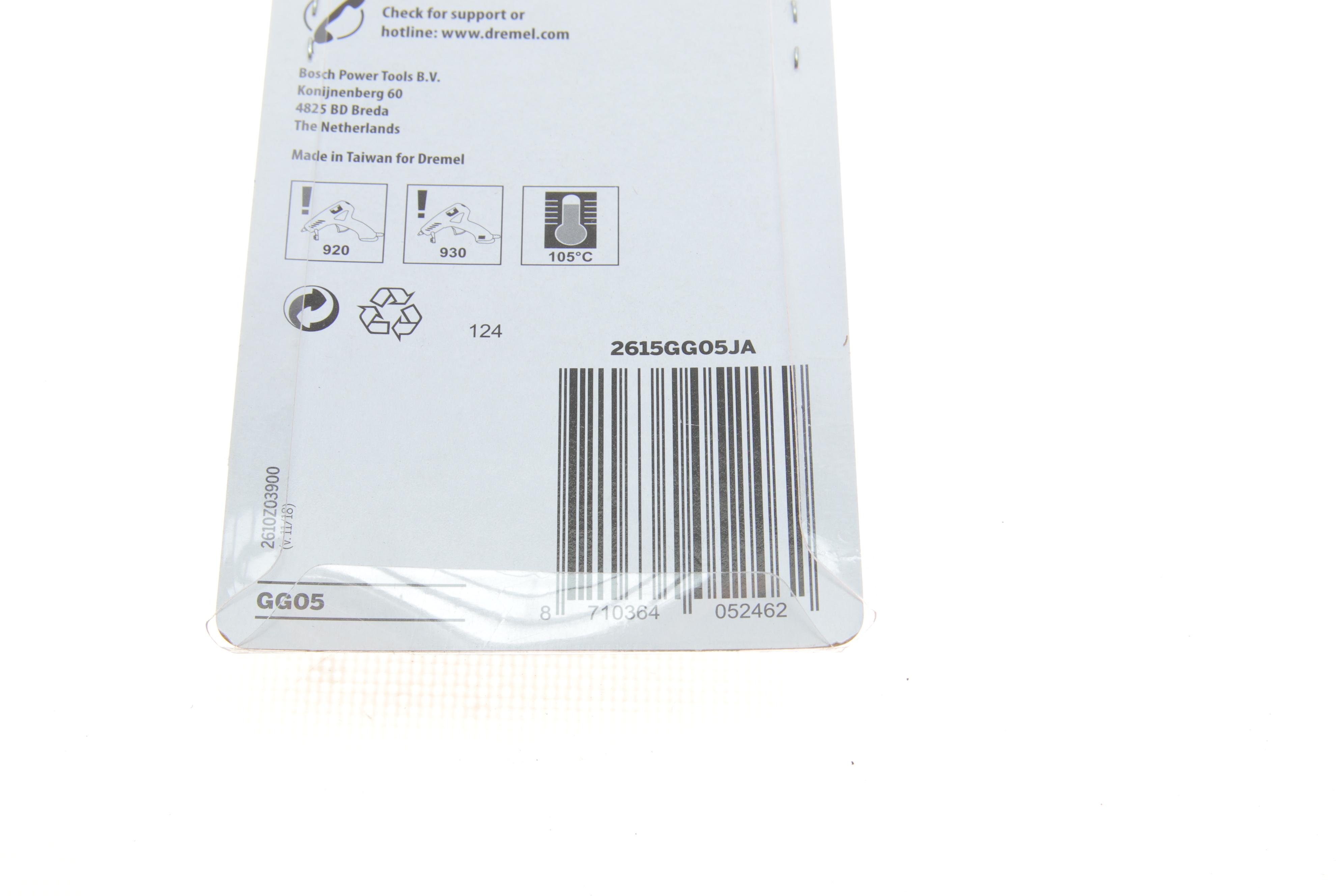 Стрижень клейовий різнокольоровий Ø7x100 mm 12 од. Dremel