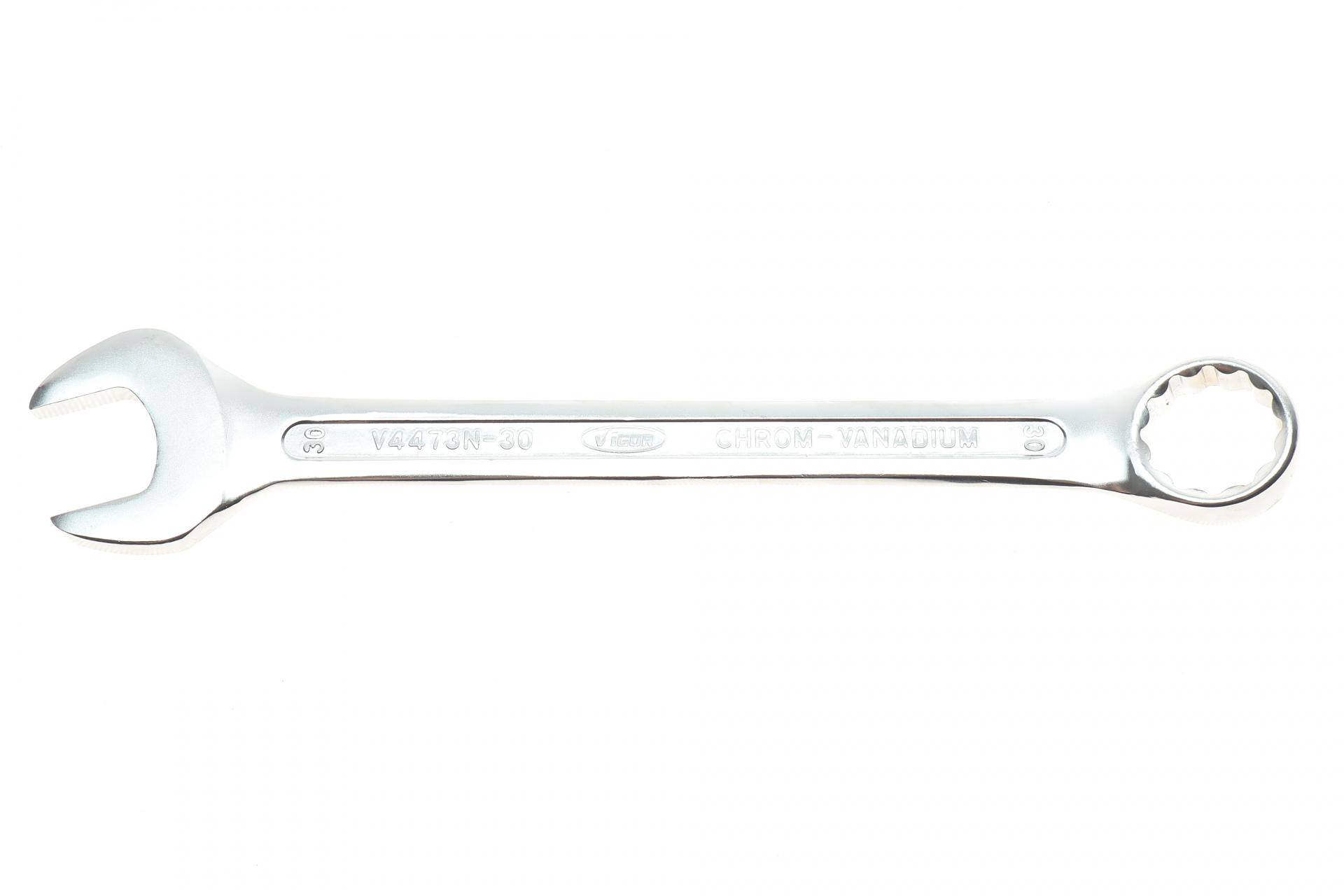 Ключ ріжково-накидний 30 мм L-330 мм