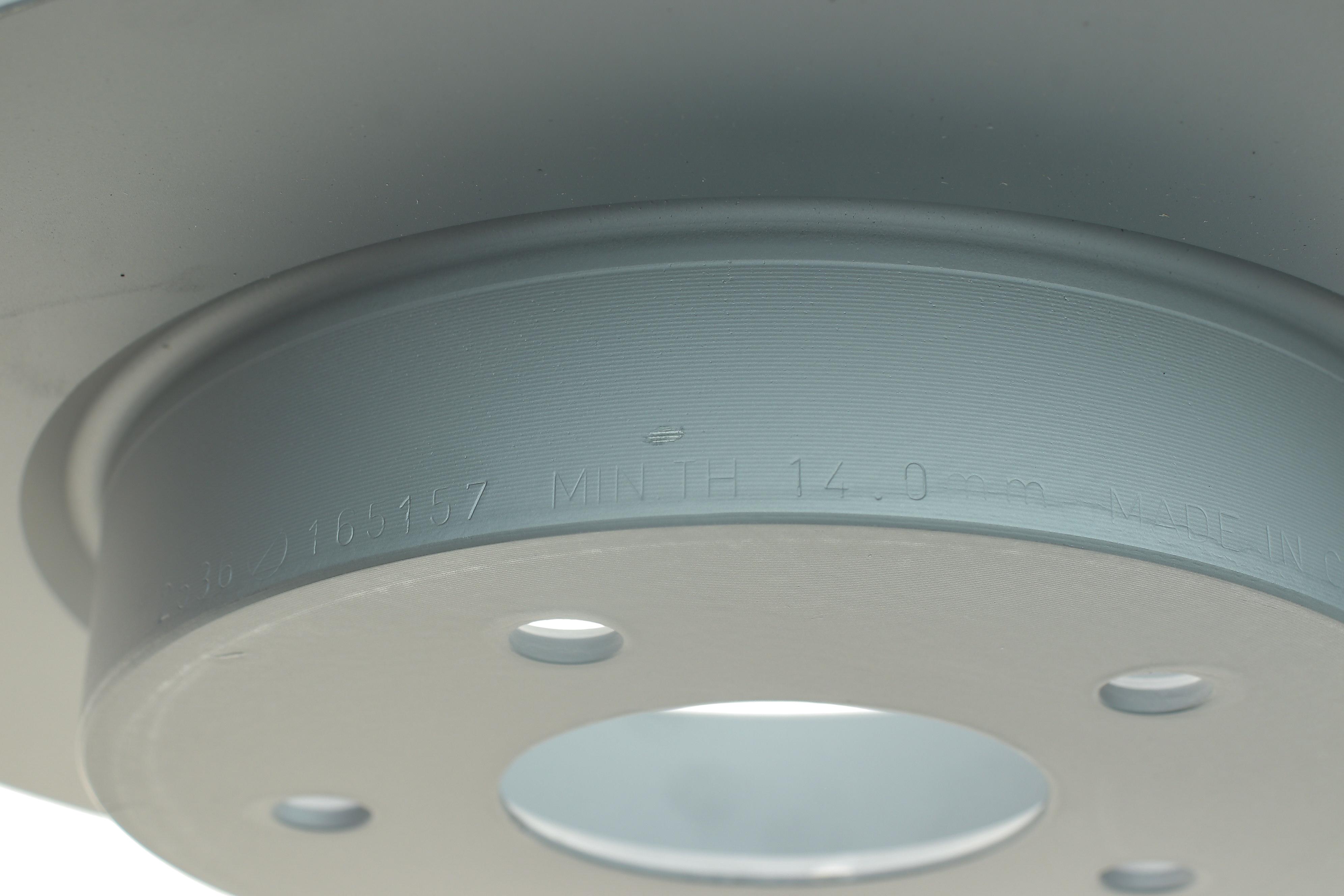 Диск гальмівний (задній) Nissan X-Trail 14- (292x16) (з покриттям) (вентильований)