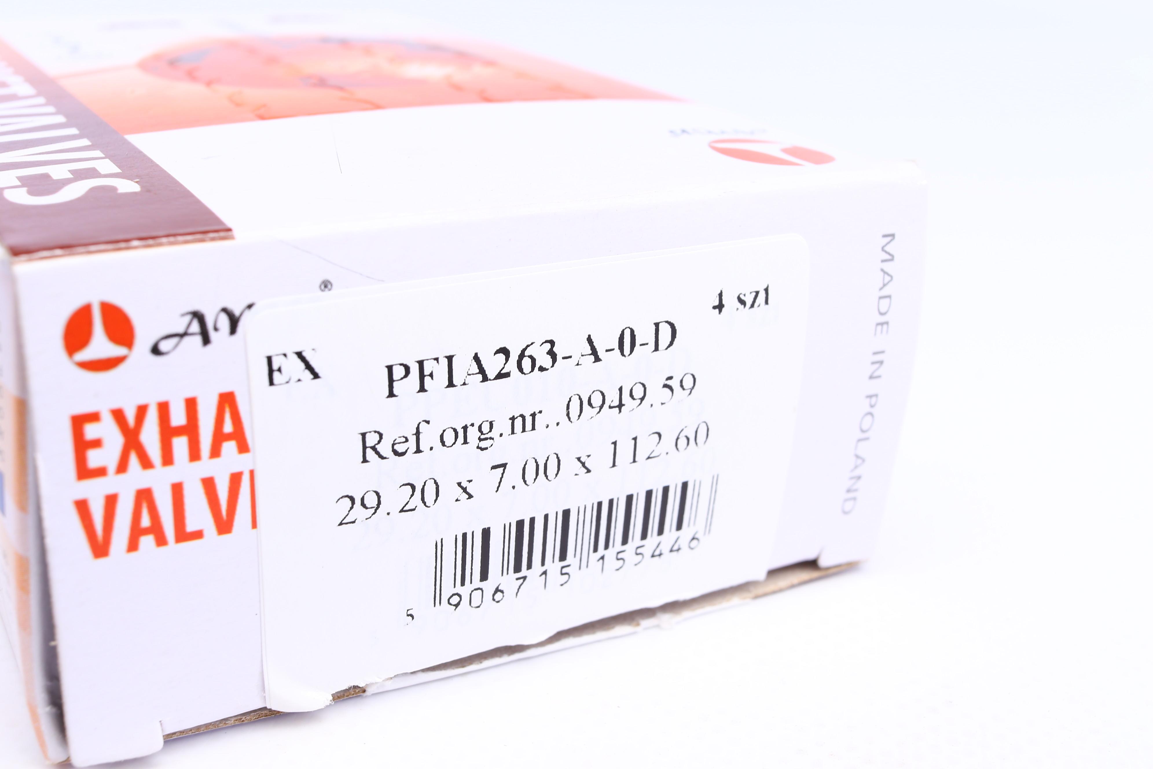 Клапан (випуск) Citroen Berlingo/Peugeot Partner1.4i 96-11 (29.2x7x112.6) (вальцювання)