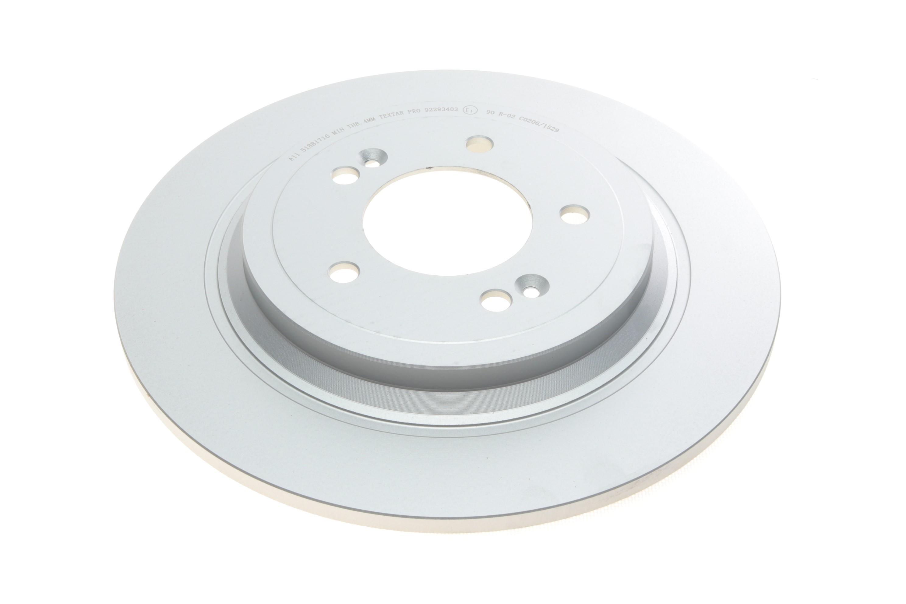 Диск гальмівний (задній) Hyundai Tucson II 15-/Kia Sportage 16- (302x10) PRO