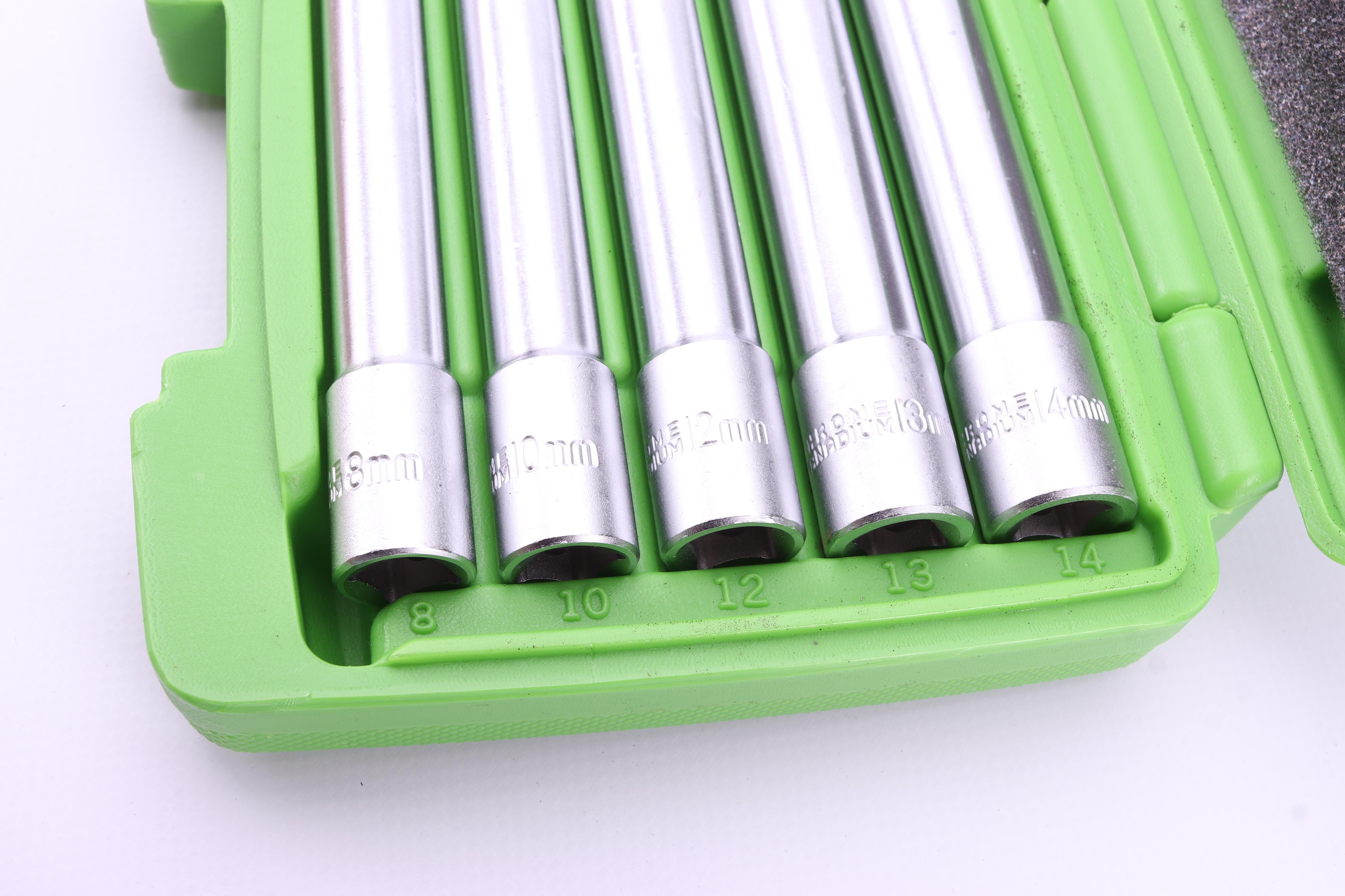 Набір головок подовжених 3/8" 8-14 мм Long 120 мм