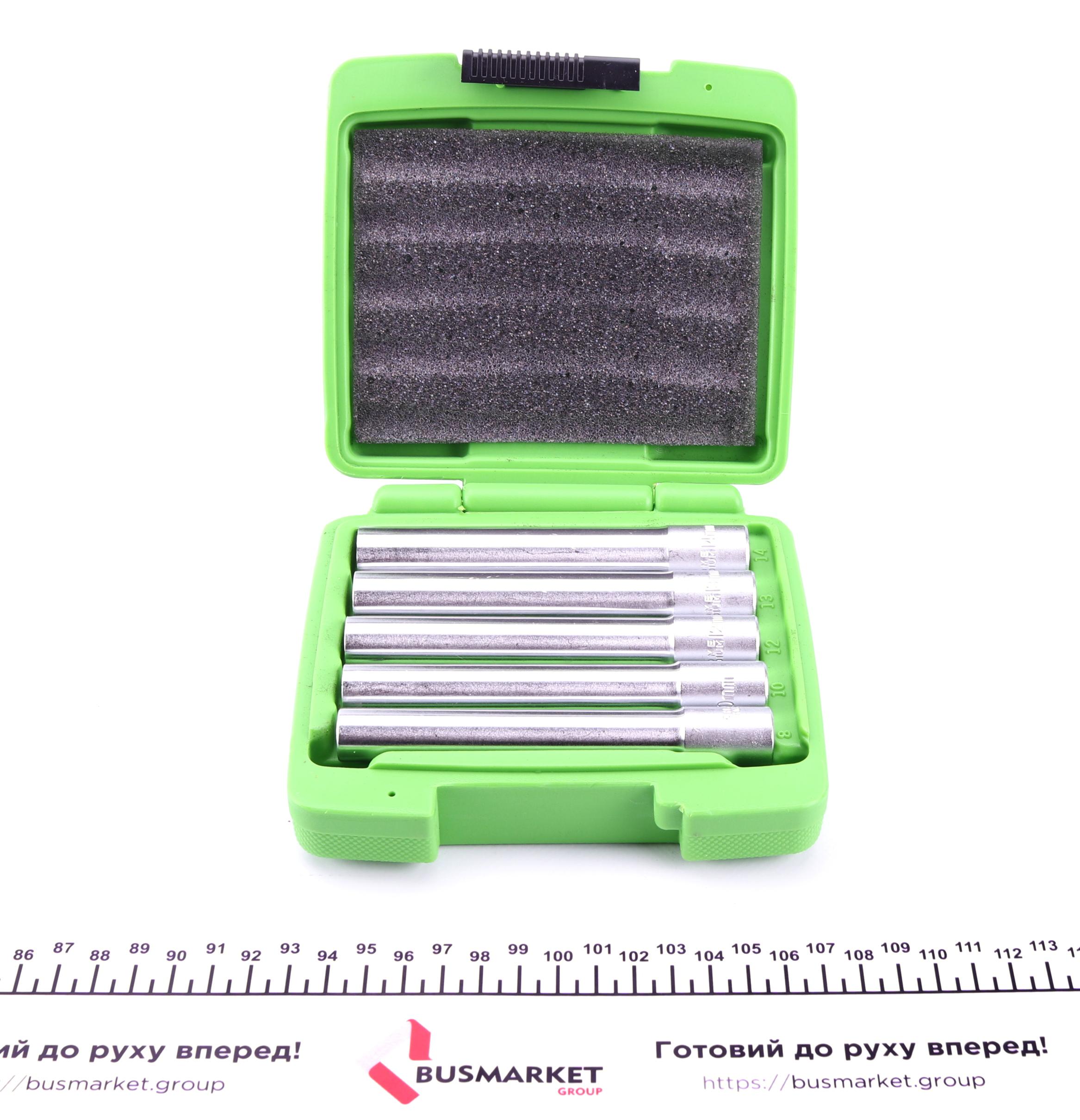 Набір головок подовжених 3/8" 8-14 мм Long 120 мм