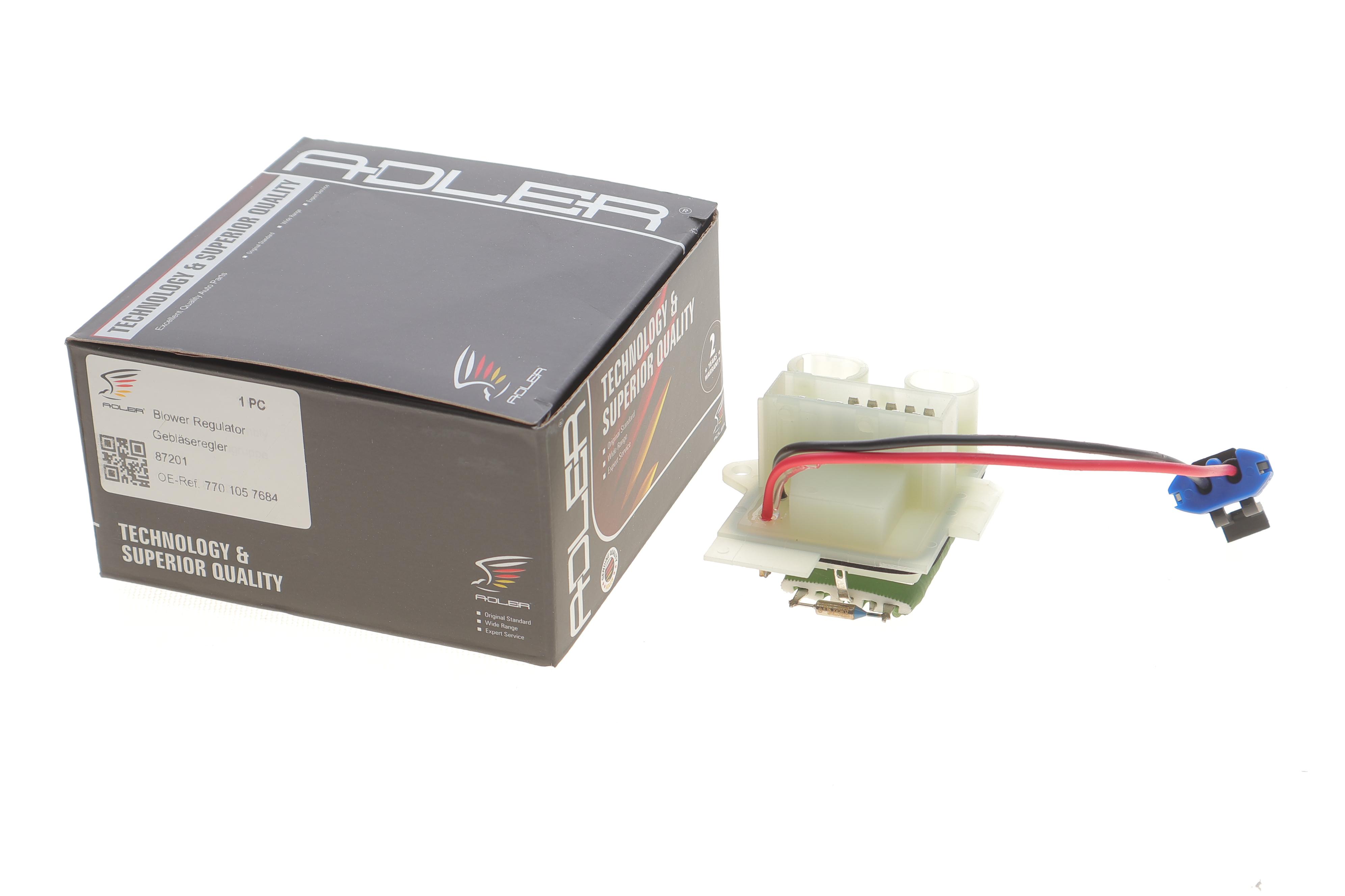 Резистор вентилятора пічки Renault Clio 98-